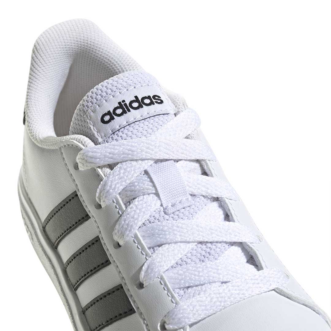 Adidas Kids' Grand Court 2.0 Sneakers - GW6511 - Comfortable Athletic Shoes for Boys & Girls - Perfect for School, Sports & Everyday Wear