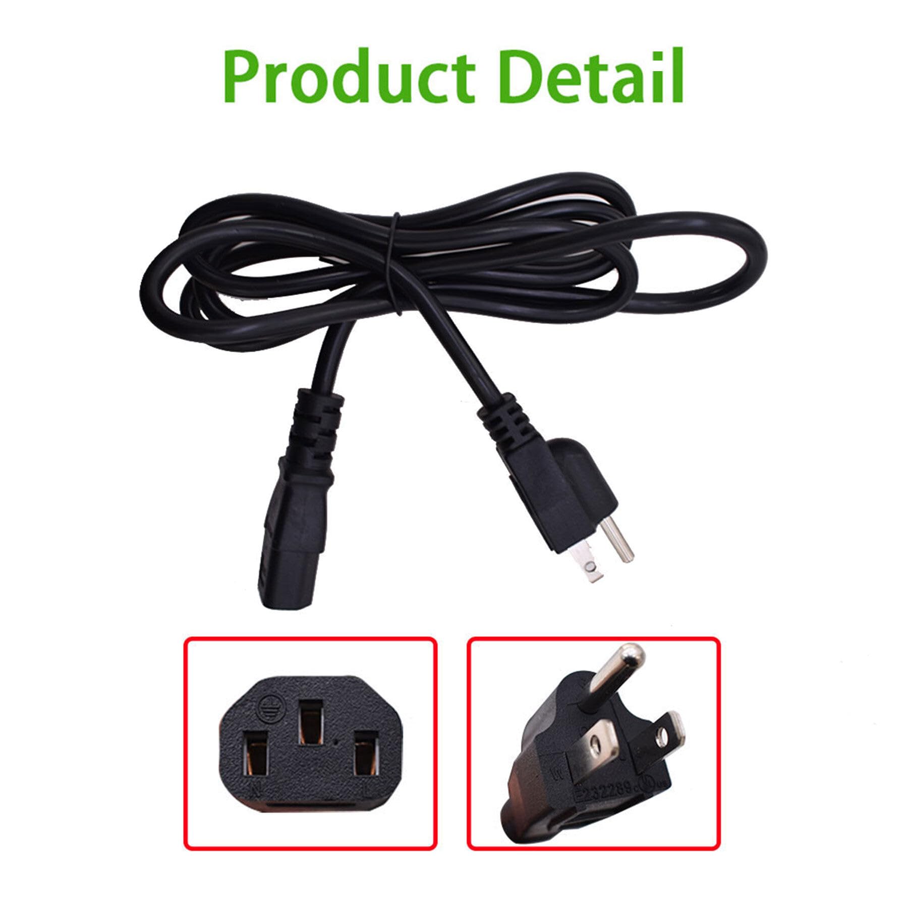 36V 5A Golf Cart Battery Charger with Crows Foot Plug - Compatible with Yamaha DS, EZGO TXT & Club Car | Fast Charging, Durable Replacement | Perfect for Golf Courses, Resorts & Private Use