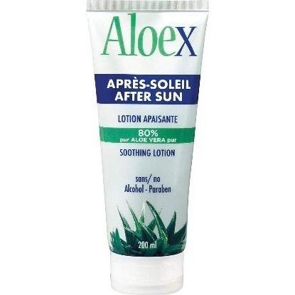 Aloex Soothing After Sun Lotion 200ml - Hydrating & Cooling Moisturizer for Sunburn Relief - Perfect for Post-Sun Care at Beach, Pool & Outdoor Activities