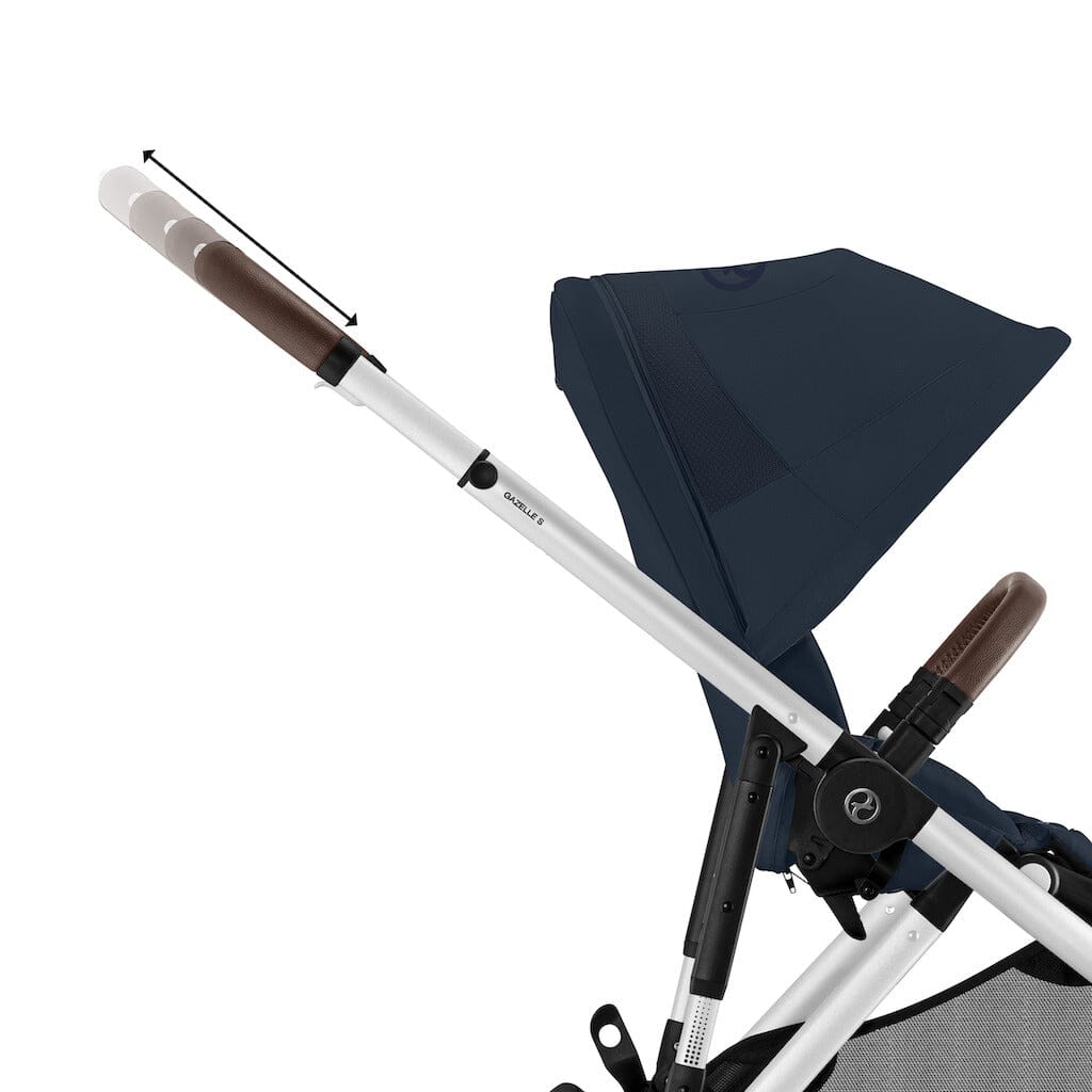 Cybex Gazelle S 2 & Cloud G Lux Travel System Stroller - Lightweight Compact Baby Stroller with Car Seat | Perfect for Travel, Shopping & City Walks