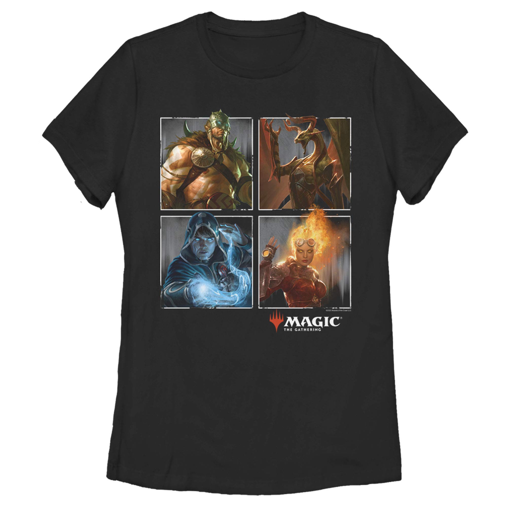 Women's Magic: The Gathering Character Box T-Shirt | MTG Fantasy Gaming Tee | Perfect for Cosplay, Conventions & Casual Wear