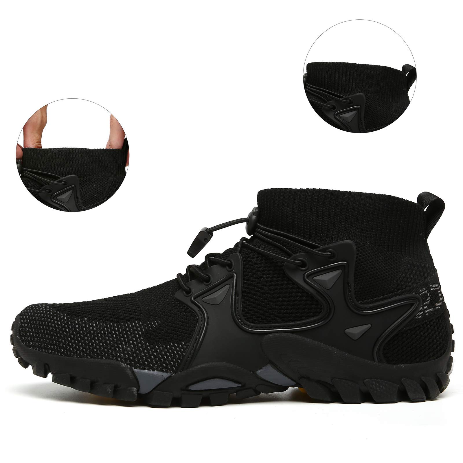**Men's & Women's Hiking Shoes - Lightweight Outdoor Trail Running & Trekking Shoes - Non-Slip Athletic Walking Sneakers for Jogging, Climbing & Fitness - Perfect for Travel & Barefoot Adventures**
