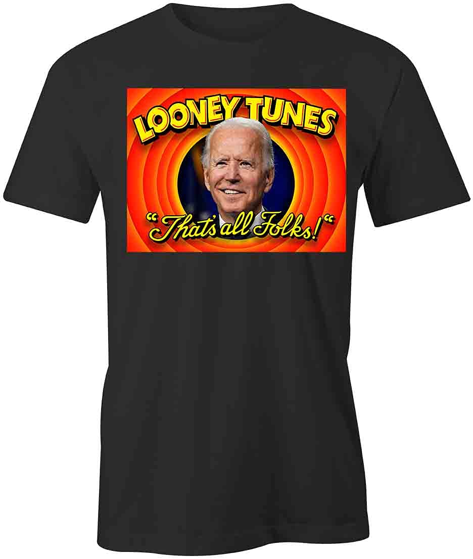 Biden Cartoon T-Shirt - Funny Political Graphic Tee for Men & Women | Soft Cotton Printed Shirt for Casual Wear, Parties & Protest Events