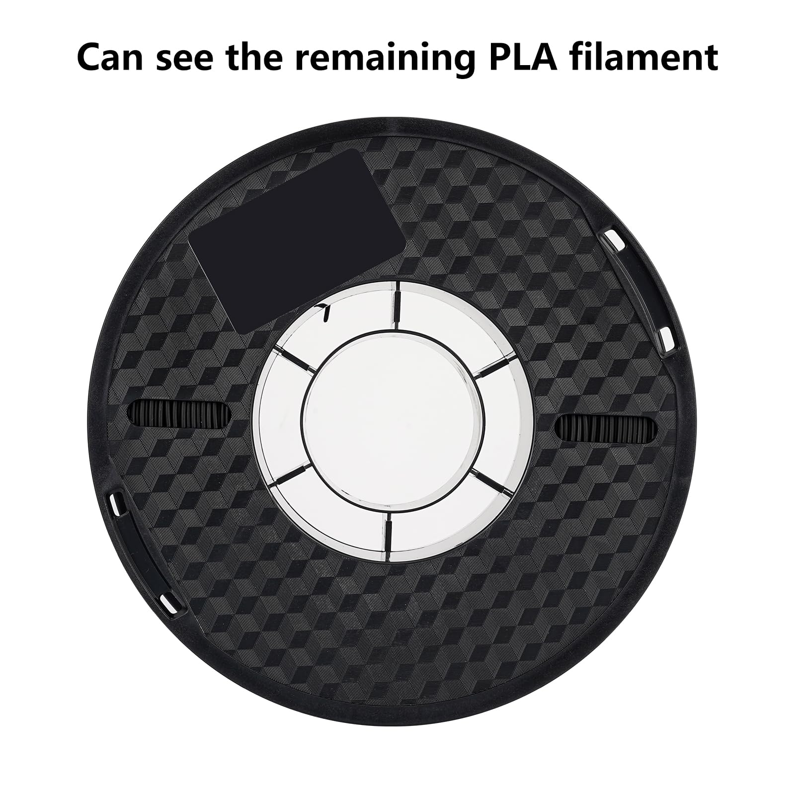 Kingroon Premium Black PLA Filament 1.75mm for 3D Printers - 1KG Spool with +/- 0.03mm Accuracy - High-Quality 3D Printing Material for DIY Projects, Prototyping & Creative Models