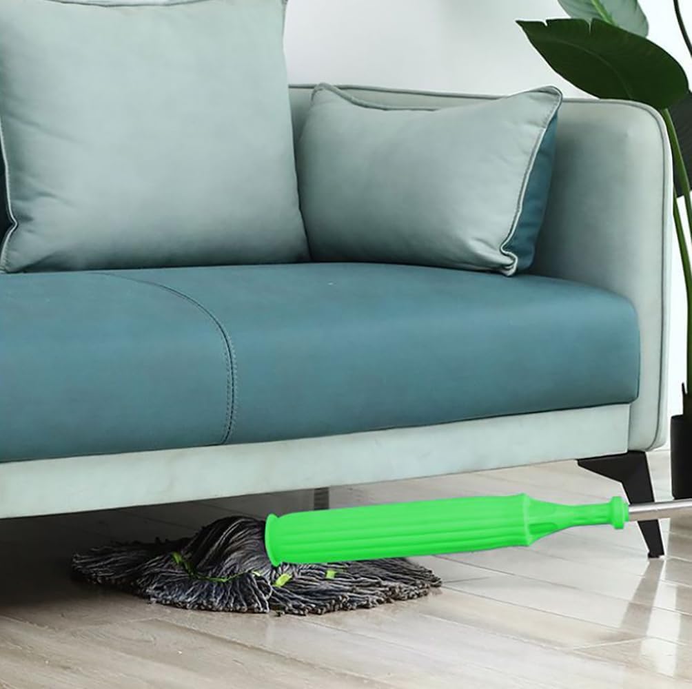 2 in 1 Self-Wringing Spin Mop for Hardwood & Tile Floors - Commercial & Household Floor Cleaning Mop with Bucket - Perfect for Kitchen, Bathroom, and Pet Hair Removal