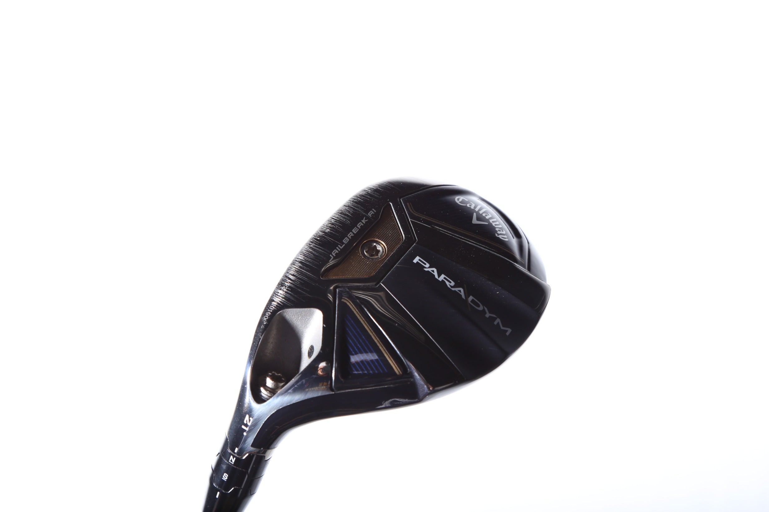 Used Callaway Paradym 4H Hybrid Golf Club - Left Handed 21° Stiff Flex - Perfect for Left-Handed Golfers & Course Play