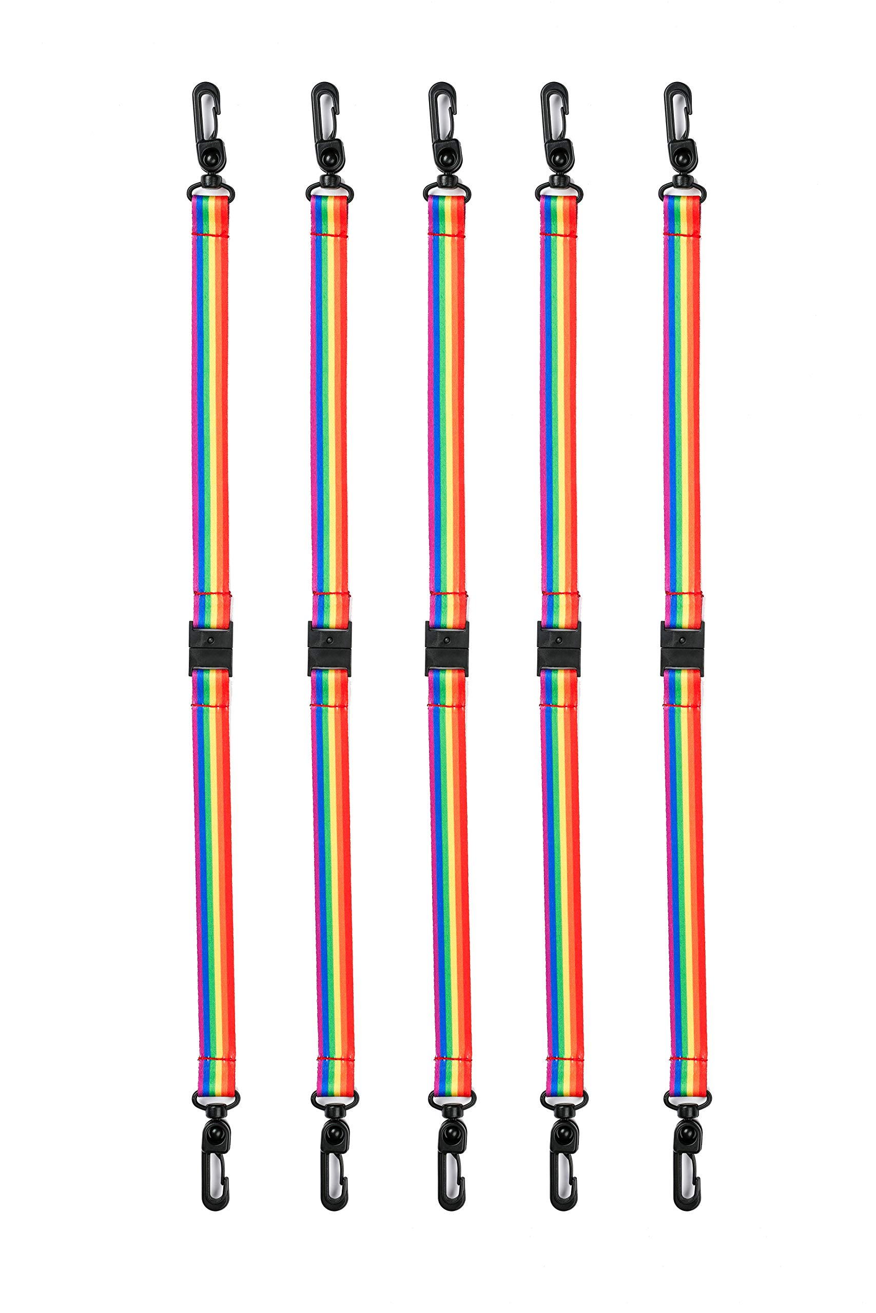 Kids Face Mask Lanyard - Breakaway Polyester Strap for School & Travel