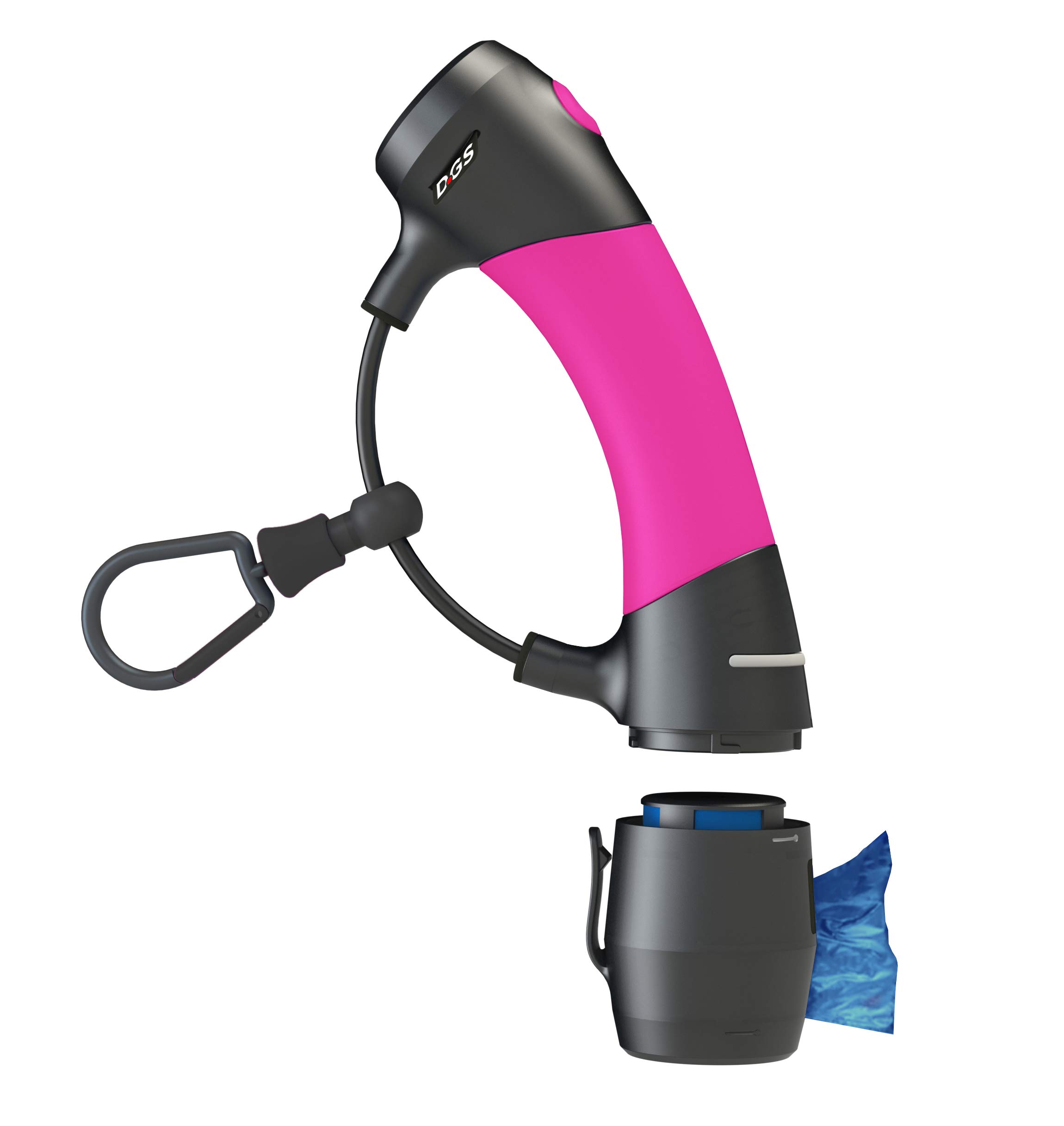 Dog Gone Smart Pet Products I'm Gismo Expandable Dog Leash with Poop Bag Dispenser - Patented Rail System for Smooth, Safe Walks | Perfect for Small, Medium & Large Dogs on Daily Walks, Park Visits & Outdoor Adventures