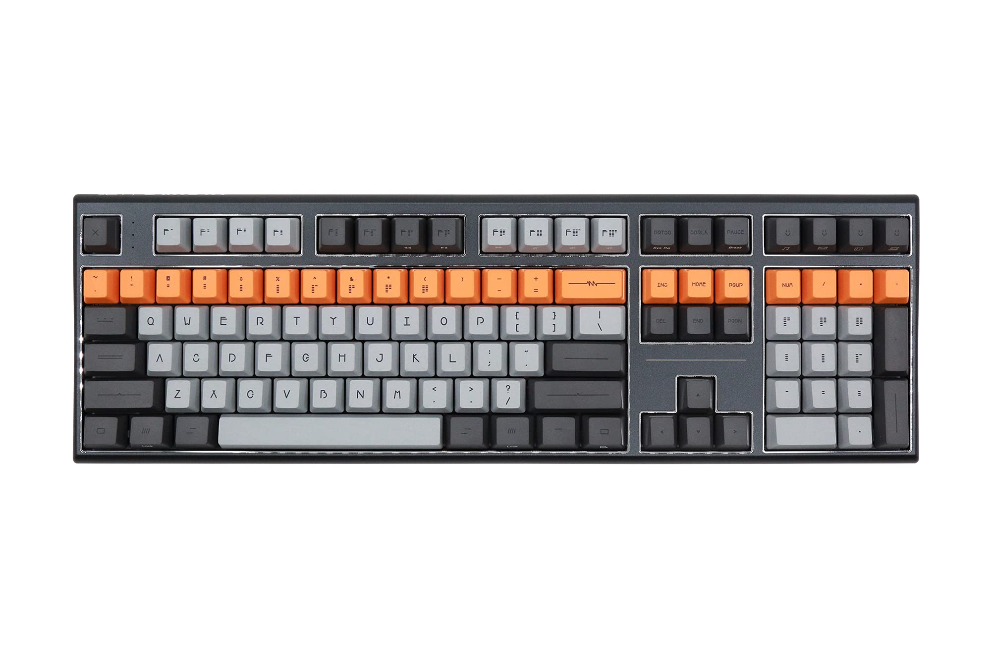 Varmilo VBS108 Lure Bot: Dye-Sublimation PBT Bluetooth & Wireless Triple Mode Mechanical Keyboard with Cherry MX Brown Switches - Perfect for Gaming, Office & Typing Enthusiasts