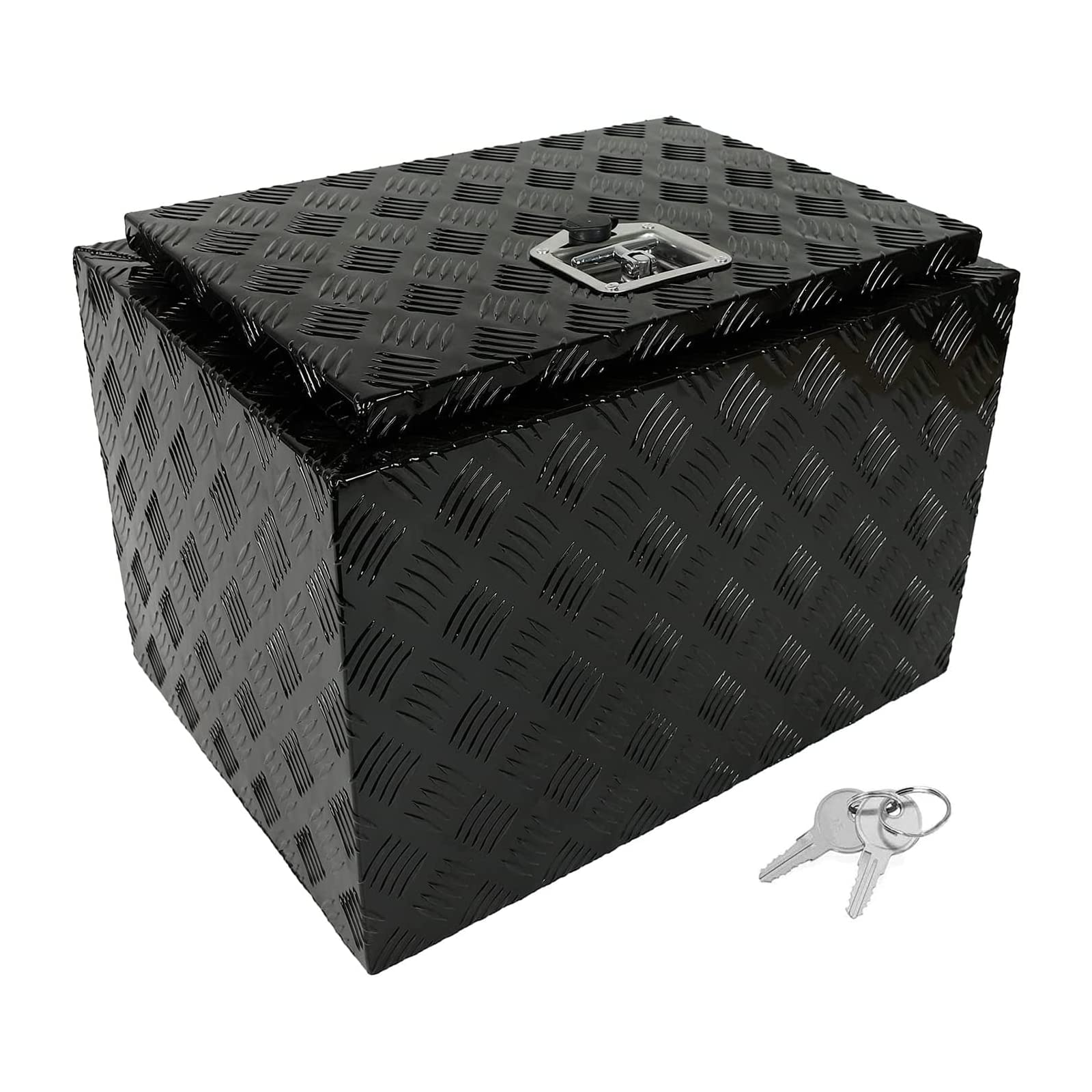 Heavy Duty Black Aluminum Pickup Truck Tool Box 24