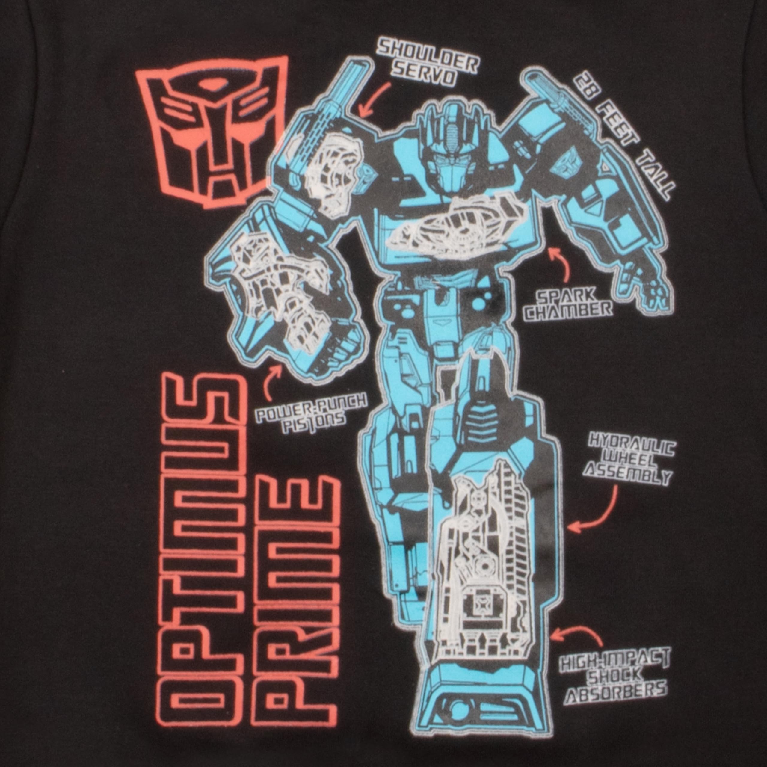 Transformers Boys Hoodie & Jogger Set - 2-Piece Fleece Outfit for Playtime