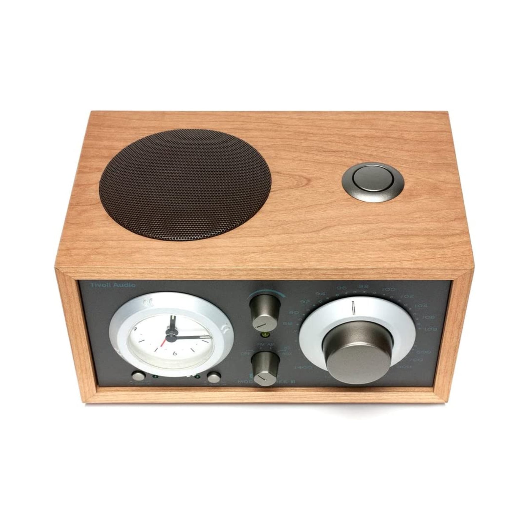Tivoli Audio Model Three BT - Premium Bluetooth Tabletop Radio with High-Quality Sound for Home, Office, and Bedroom Use