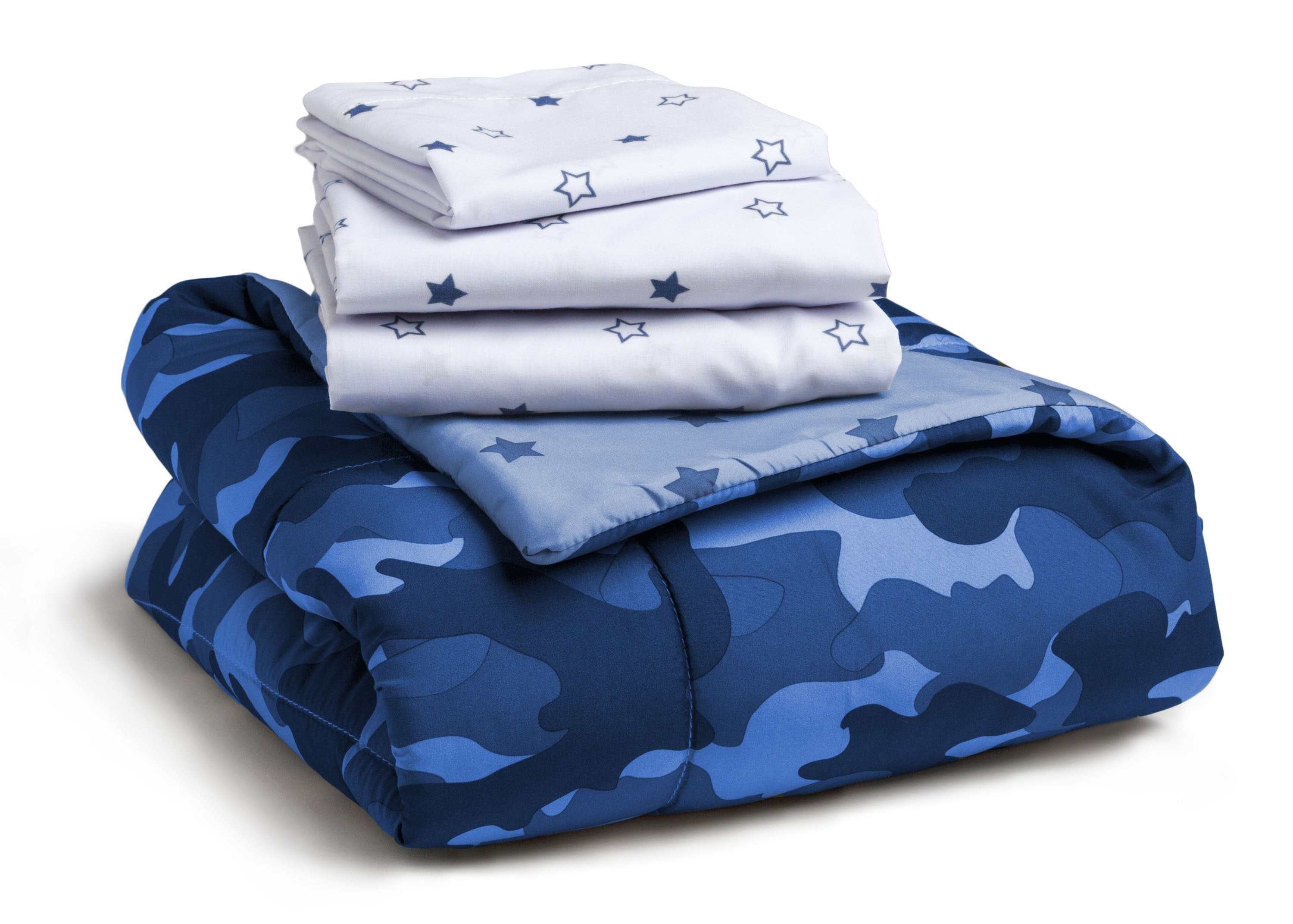 4-Piece Toddler Bedding Set for Boys - Soft & Comfortable Crib Sheets, Blanket & Pillowcase - Perfect for Nursery, Daycare & Travel