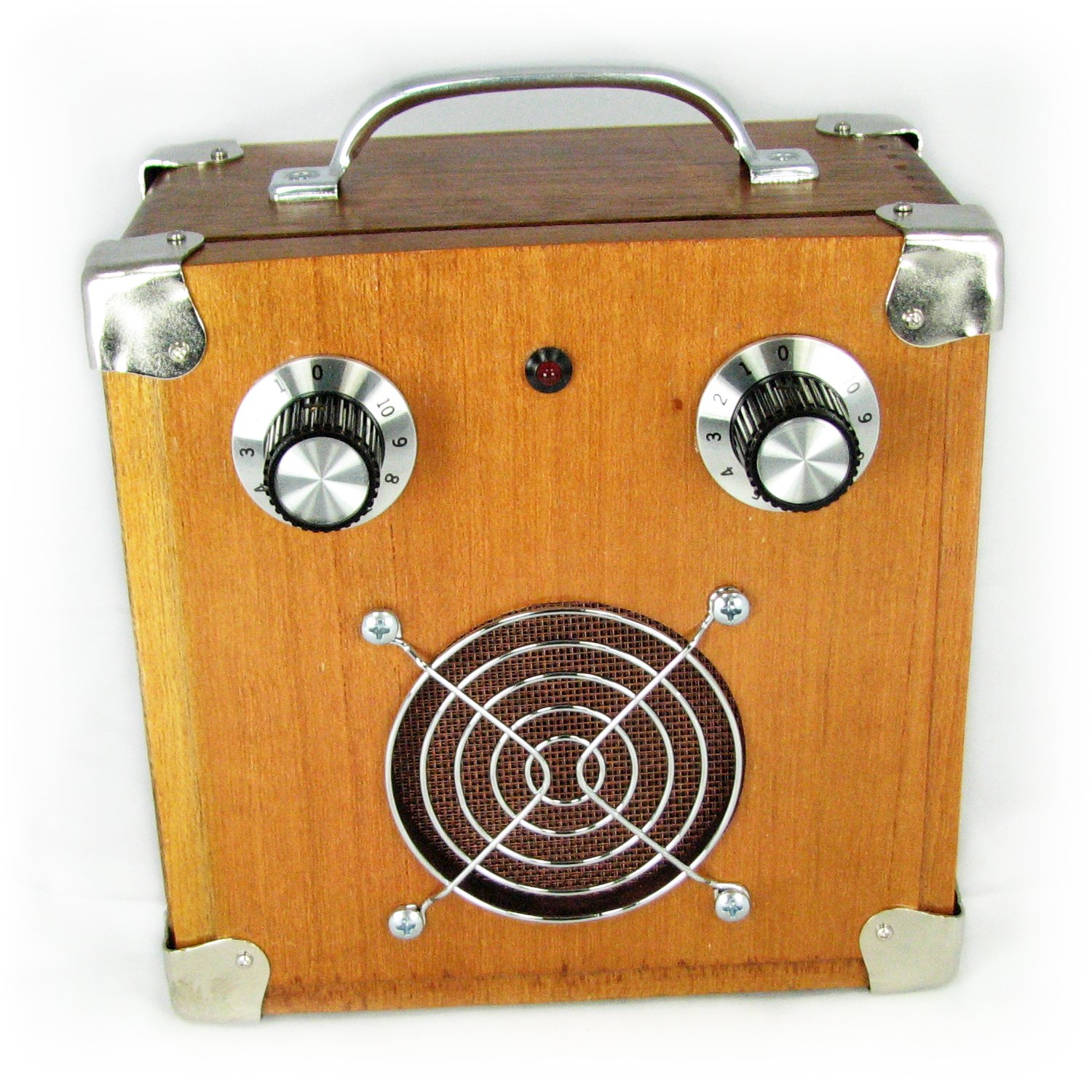Vintage-Style C.B. Gitty Cigar Box Amplifier - All-Wood Guitar Amp for Blues & Rock Musicians | Perfect for Home Studios & Live Performances