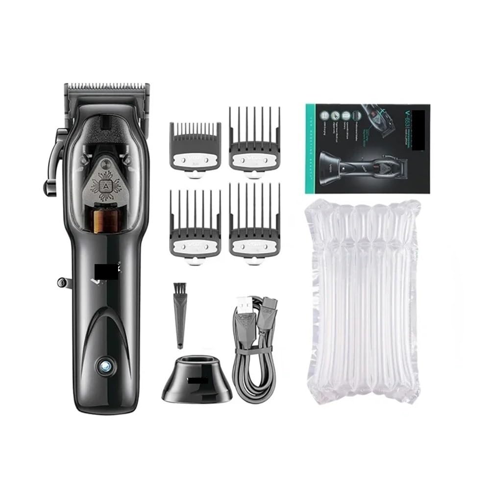Professional V-G-R Original Hair Clipper & Trimmer - Adjustable Barber Clipper for Men (Model V-653) - Perfect for Home Haircuts, Salon Styling & Beard Grooming