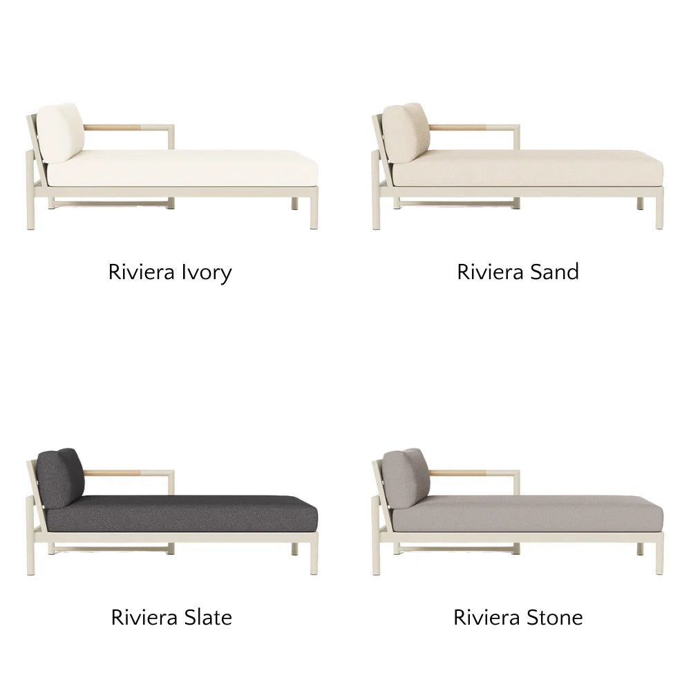 Breeze XL Outdoor Chaise Lounge Right - Premium Patio Furniture for Poolside, Garden & Backyard Relaxation