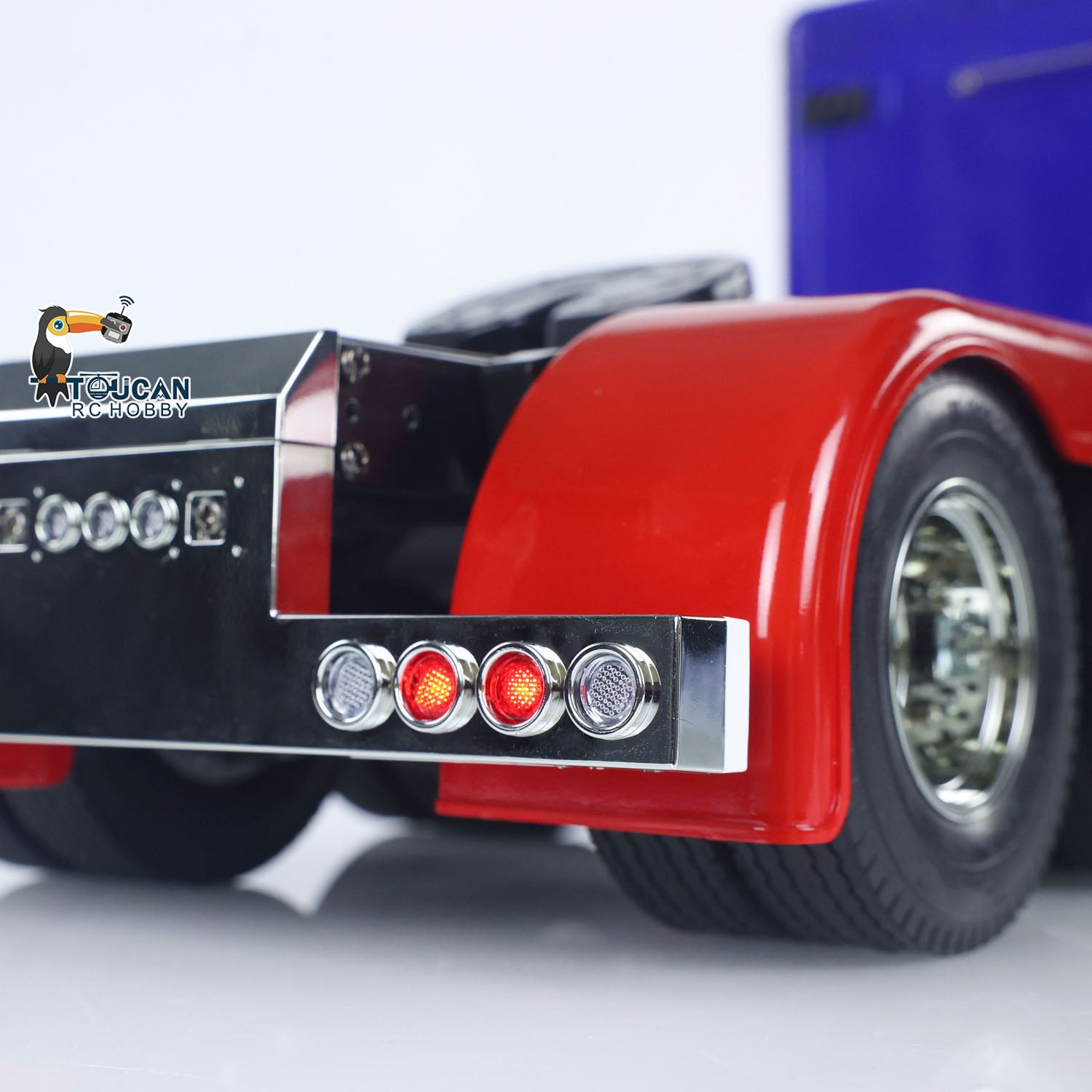 TAMIYA 1/14 Scale 6x4 RC Tractor Truck Model Kit 56344 - Remote Control Car with Assembled Painted Body, LED Lights, ESC, Servo, Smoke Unit & Sound System - Perfect for RC Hobbyists and Truck Enthusiasts
