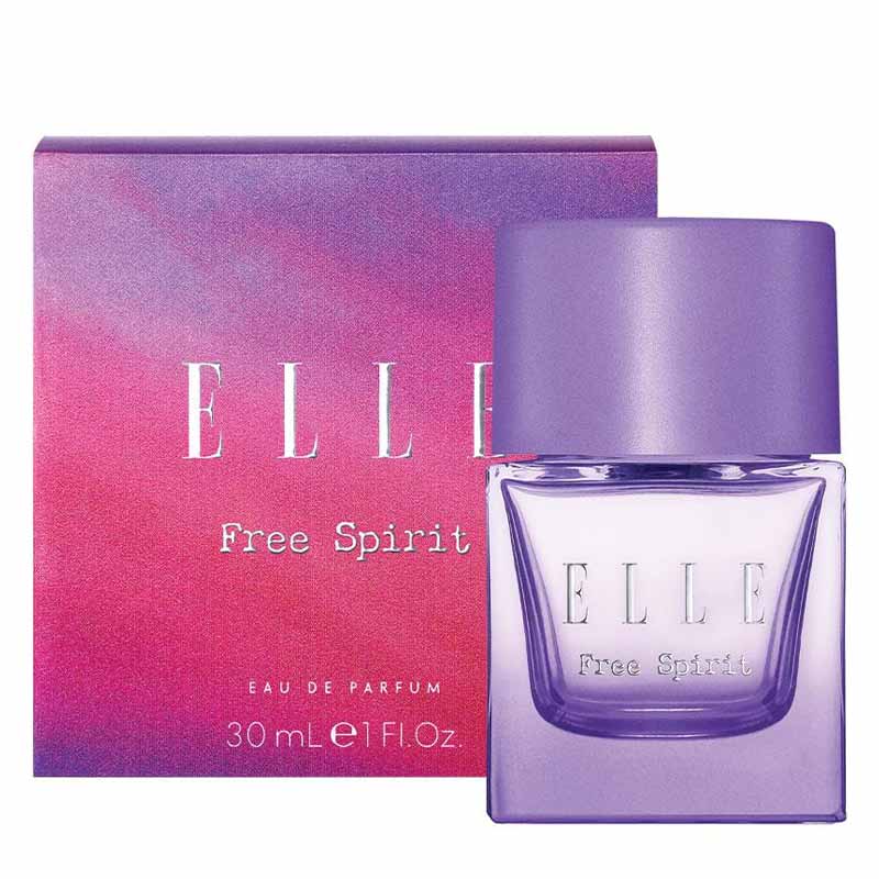 Elle Free Spirit Eau de Parfum for Women - Floral Fruity Perfume Spray, Long-Lasting Fragrance for Daily Wear & Special Occasions