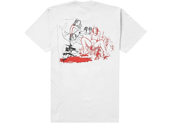 Supreme Heroines Graphic T-Shirt for Women - White Cotton Tee - Streetwear Fashion & Casual Wear