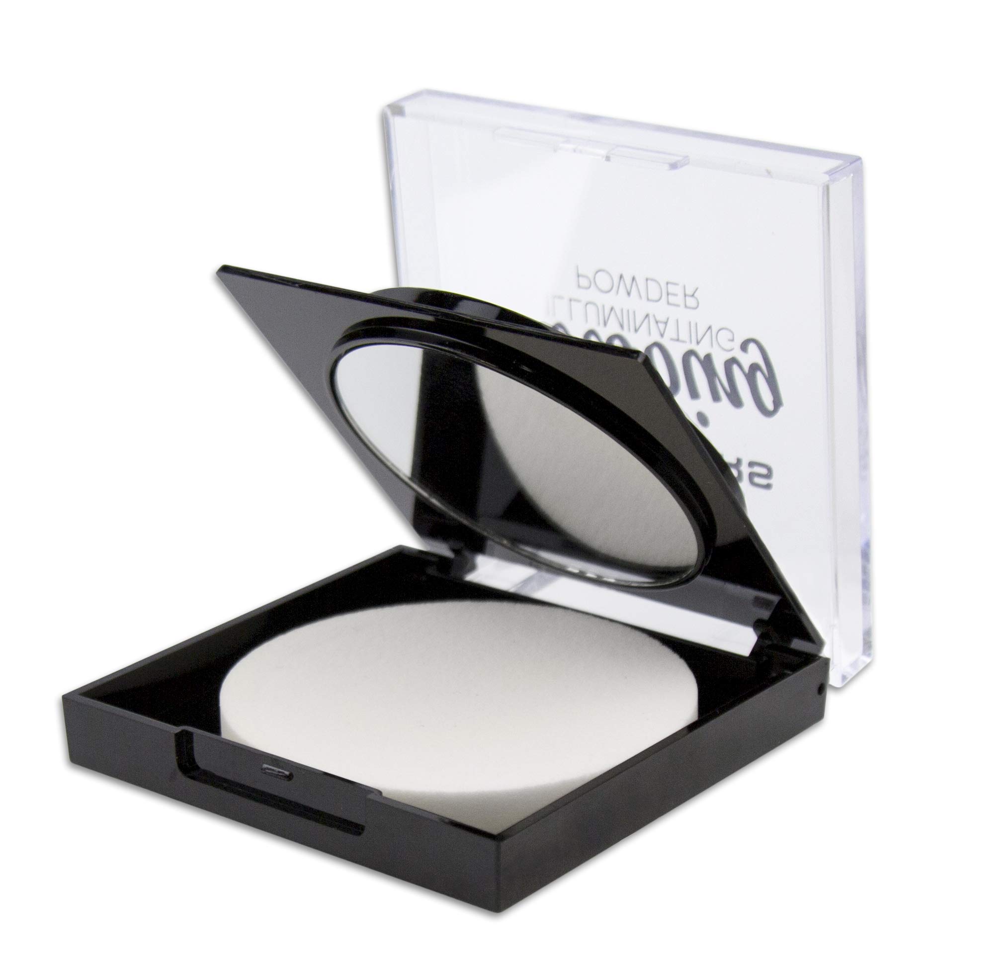 L.A. COLORS Strobing Highlighter Powder - Champagne CSP256 - Illuminating Face Makeup for Glowing Skin | Perfect for Contouring, Highlighting & Evening Makeup Looks