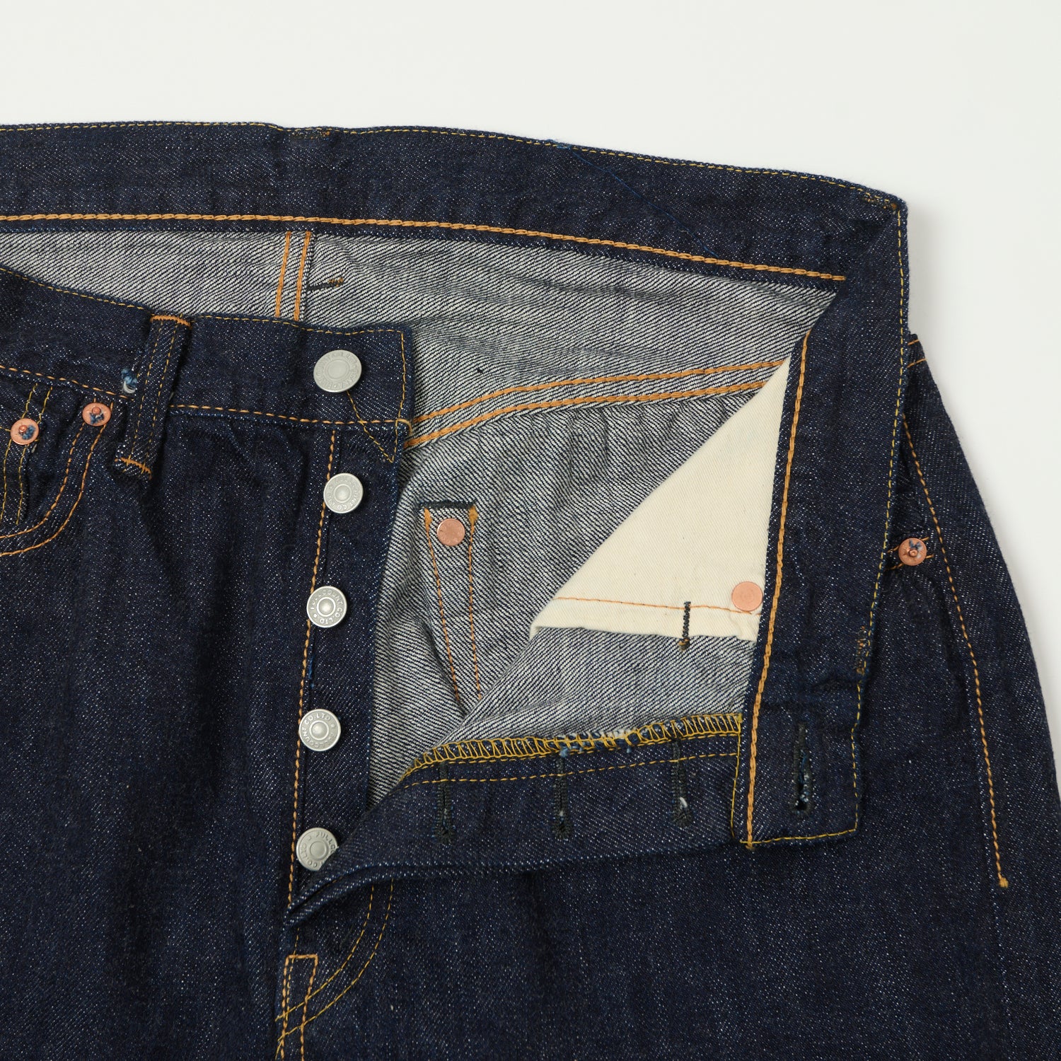 Full Count 1103SSW 11.5oz Super Smooth Clean Straight Jean - One Wash Denim Pants for Men | Perfect for Casual Wear, Office & Everyday Outfits