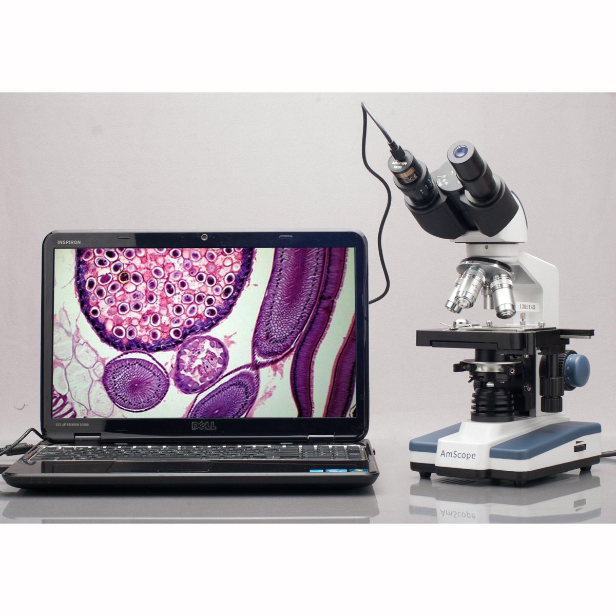 2.0 MP USB Digital Microscope Camera for PC & Mac - Still & Live Video Imaging with Calibration Kit - Perfect for Electronics Repair, Coin Collecting, and Science Education