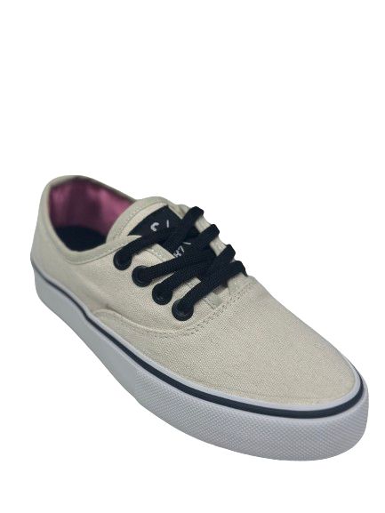 Unisex Low-Top Deck Sneakers in Beige - Casual & Comfortable Shoes for Men & Women | Perfect for Walking, Running & Everyday Wear