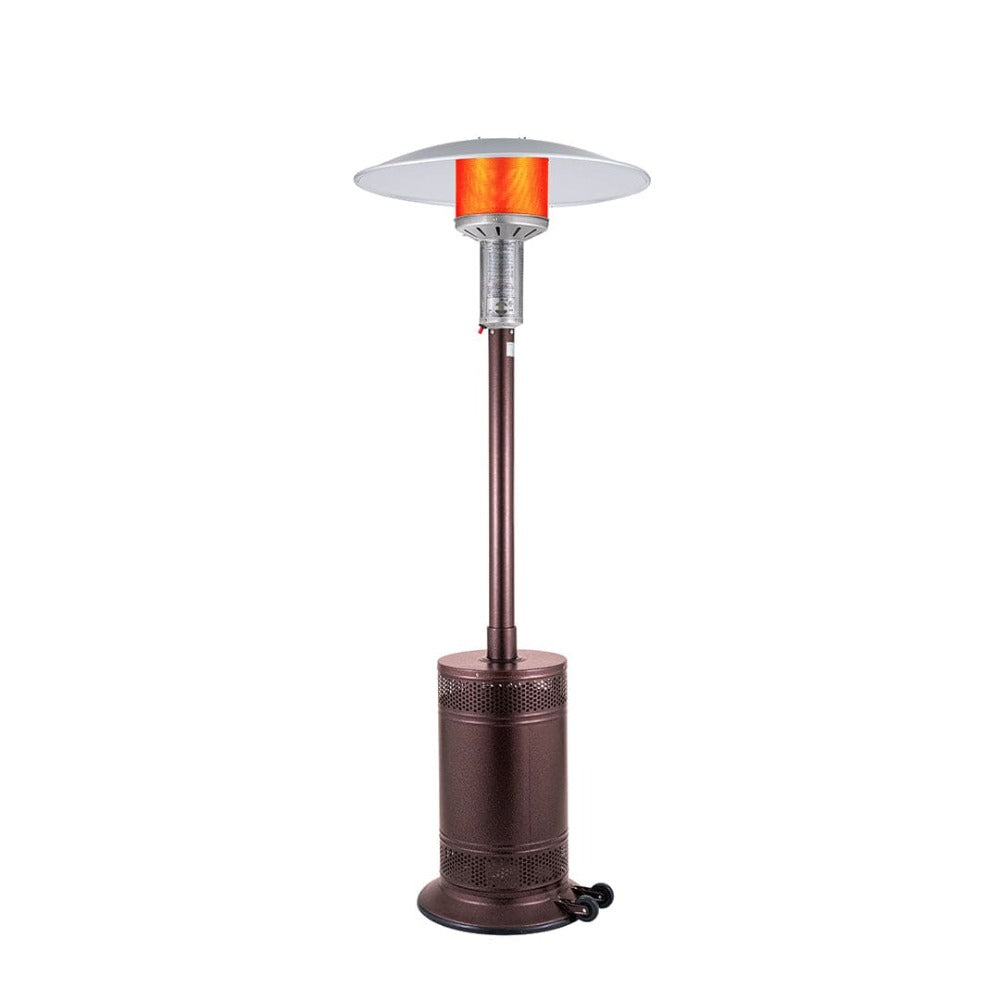 Portable Propane Patio Heater - Outdoor Gas Heater with Bronze Finish for Backyard, Deck, Garden & Camping | Patio Comfort PC02AB Model