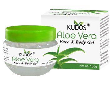 Kudos Aloe Vera Face & Body Gel - Soothing & Hydrating Skin Care (Pack of 4) | Perfect for Sunburn Relief, After-Sun Care & Daily Moisturizing
