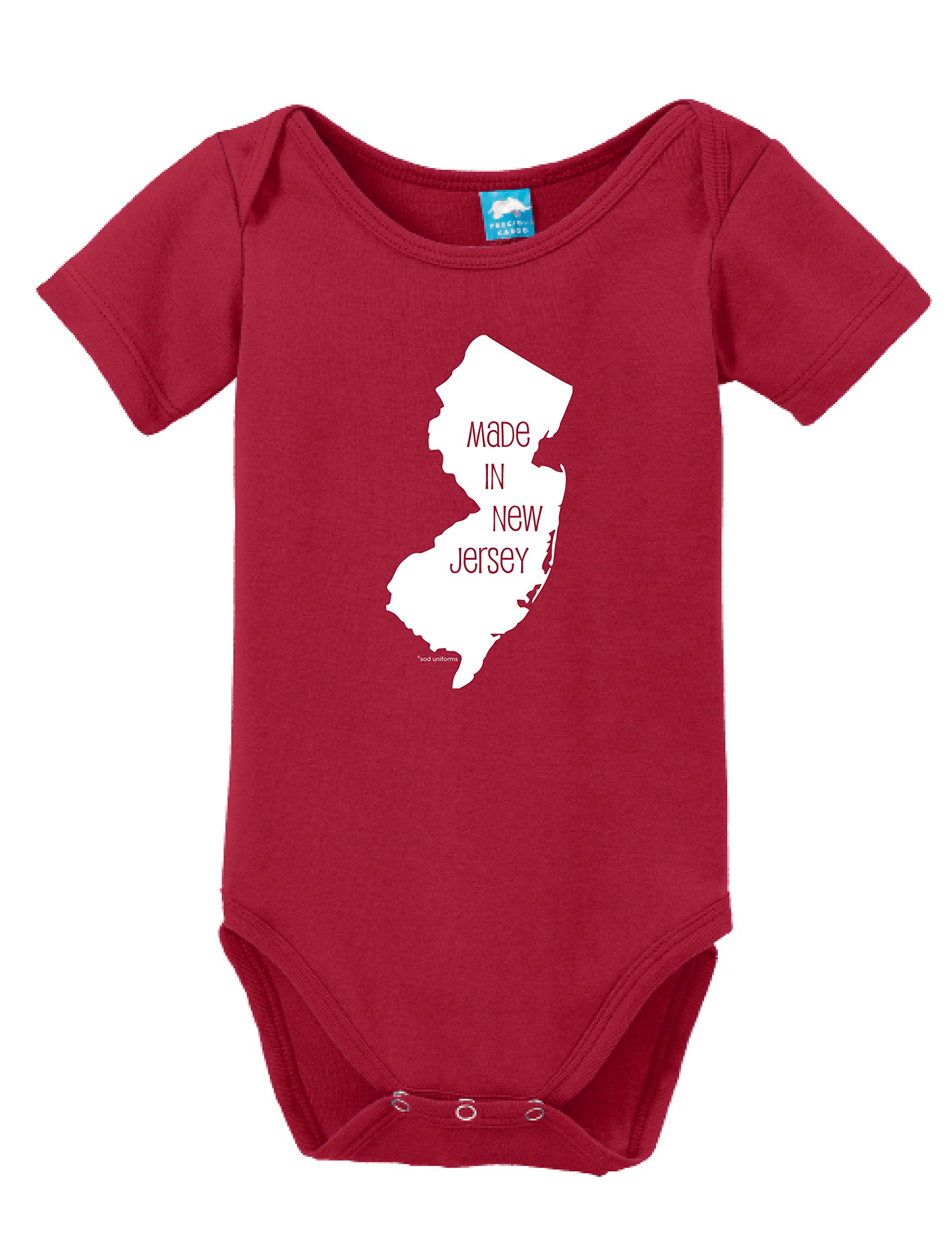 New Jersey Printed Baby Romper - Soft Cotton Infant Bodysuit for Boys & Girls | Perfect for Playtime, Photo Shoots & Everyday Wear