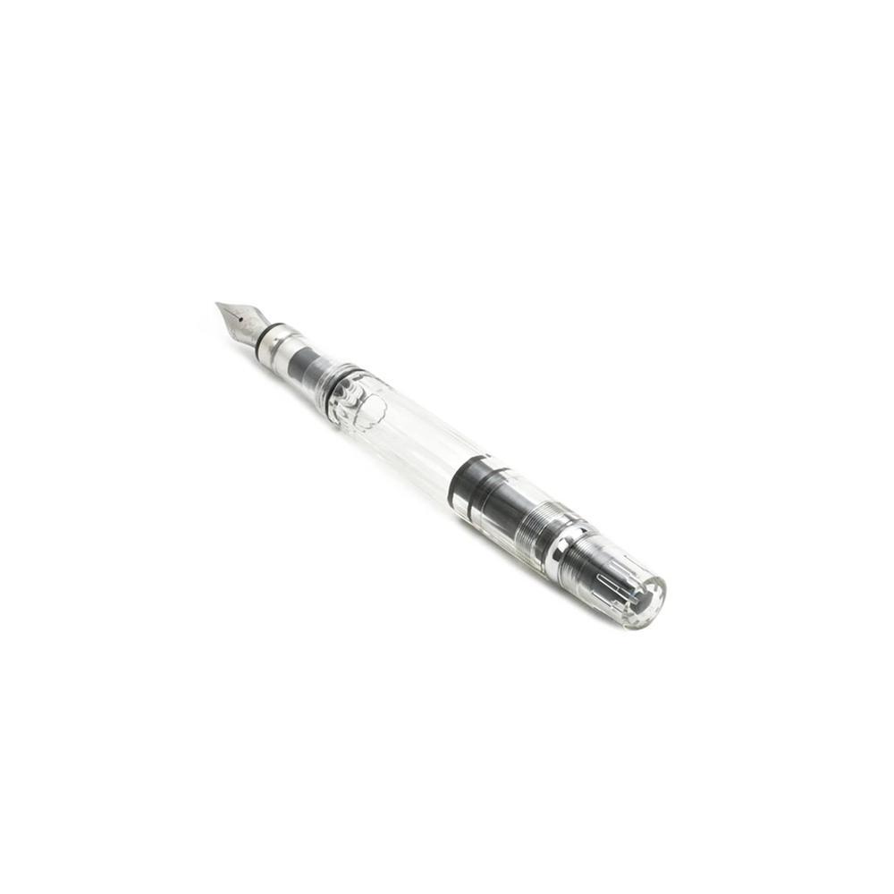 TWSBI Diamond 580 Clear Fountain Pen - Premium Transparent Ink Pen for Writing, Journaling & Calligraphy - Perfect for Office, School & Gift Giving