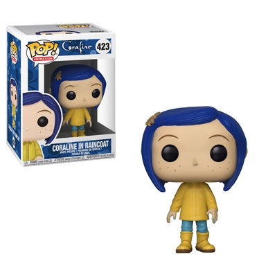 Coraline Doll with Raincoat #423 - Collectible Toy for Kids & Fans, Perfect for Gifts, Playtime, and Display