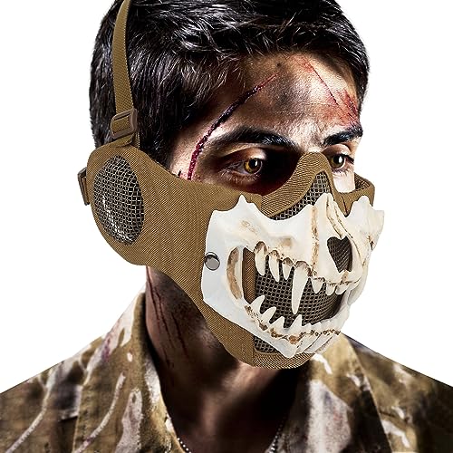 Khaki-ear style-white
