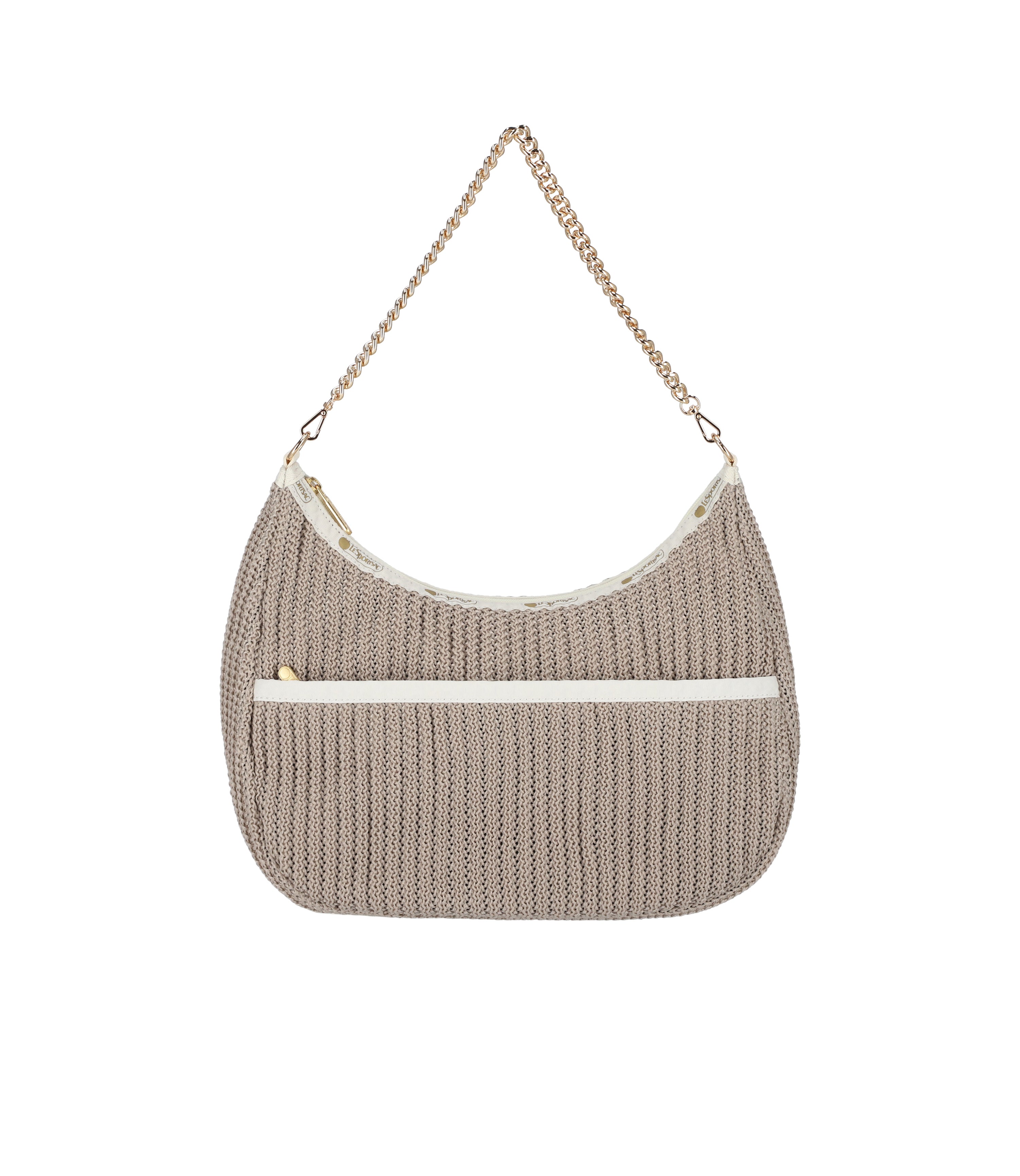 Crochet Chain Hobo Bag - Stylish North/South Shoulder Purse for Women | Perfect for Work, Travel & Everyday Use