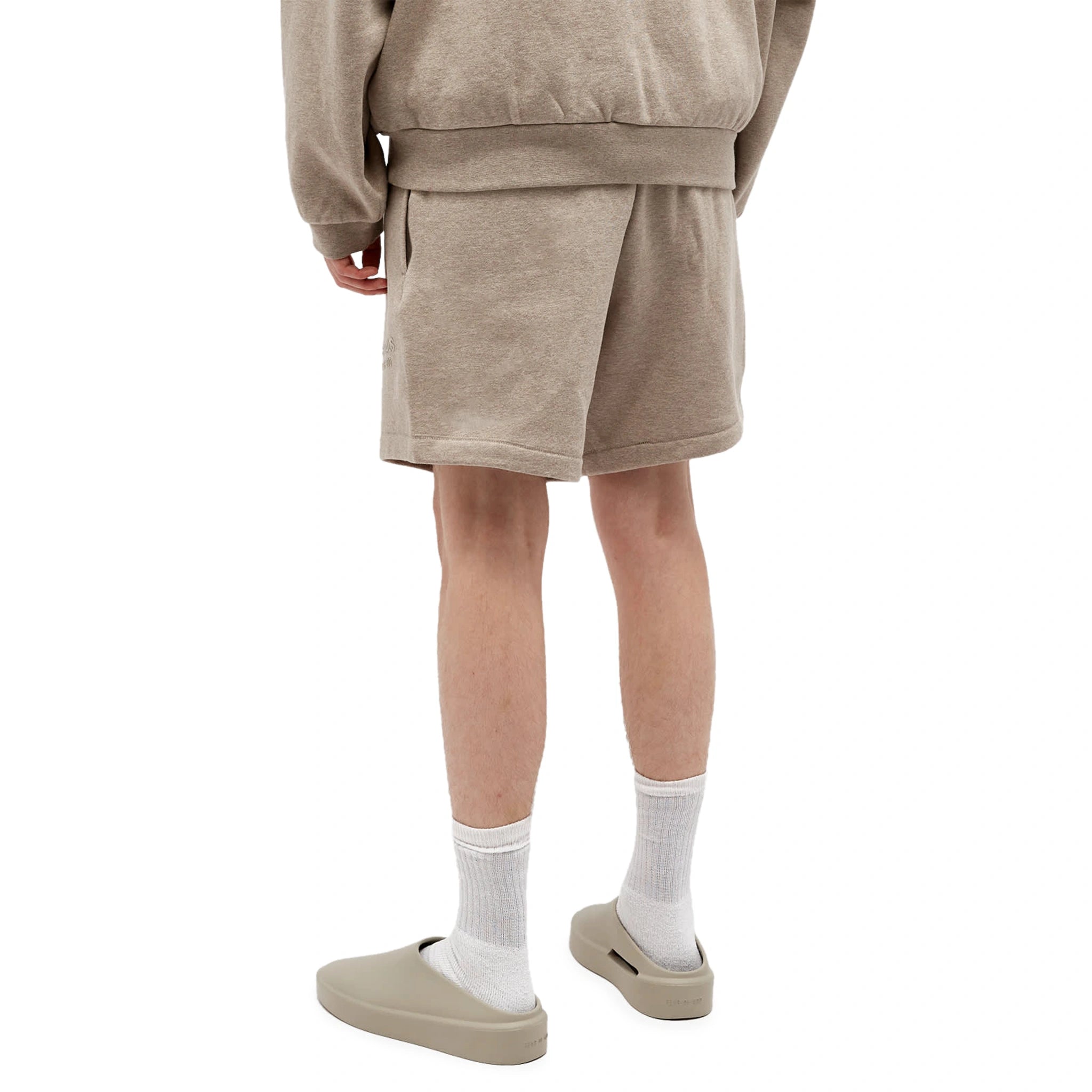 Fear of God Essentials Core Heather Shorts for Men - FW23 Collection | Comfortable Casual Wear for Gym, Lounge & Street Style