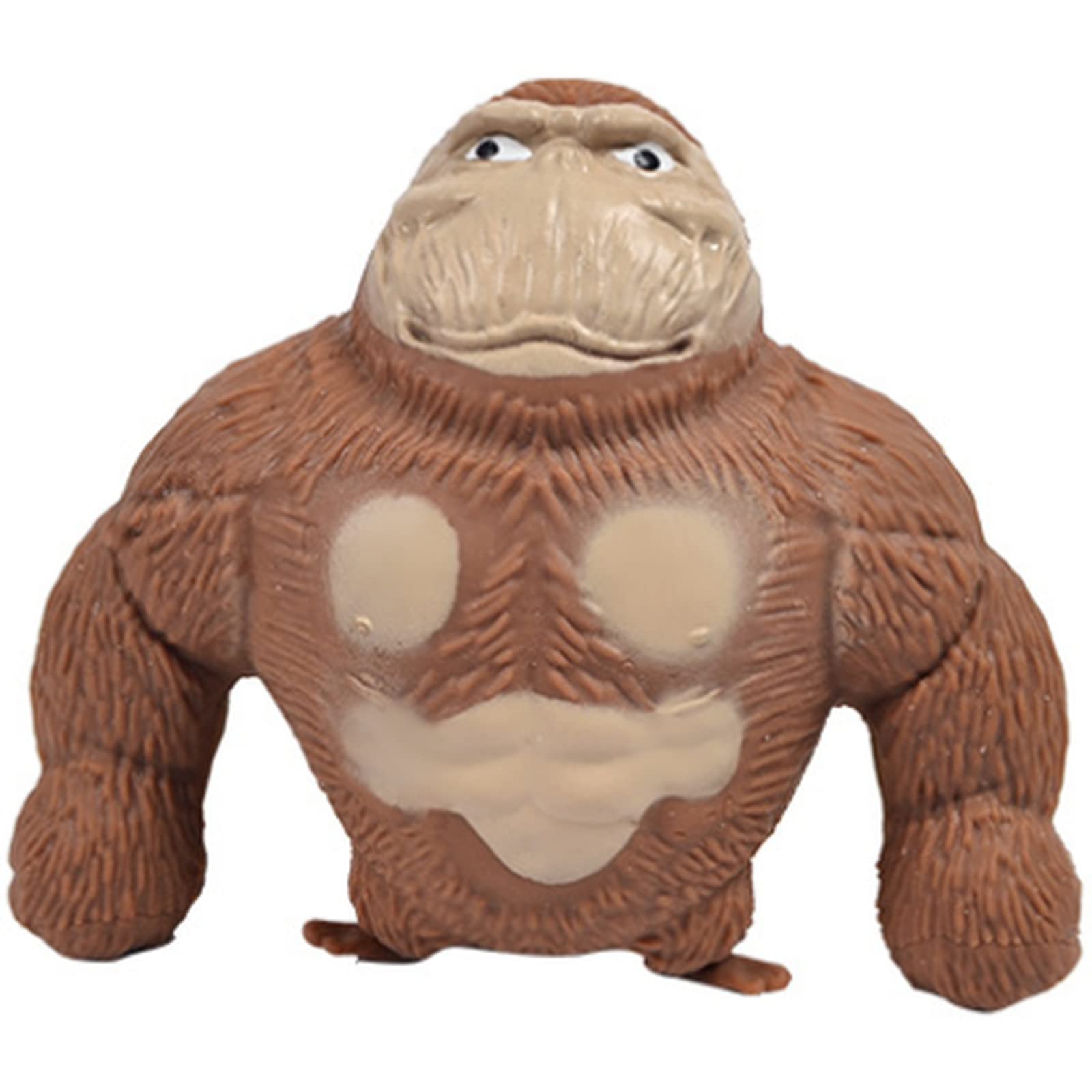 Original Mini Orangutan Gorilla Fidget Toy - High Elastic Squishy Stress Relief Doll for Adults & Kids - Fun Sensory Gift for Anxiety Relief | Perfect for Office, School, Travel & Home Relaxation