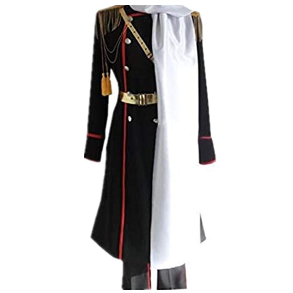 Authentic Hetalia: Axis Powers Russia Black Military Uniform Cosplay Costume for Halloween & Anime Conventions - Perfect for Cosplay Events, Halloween Parties & Anime Lovers