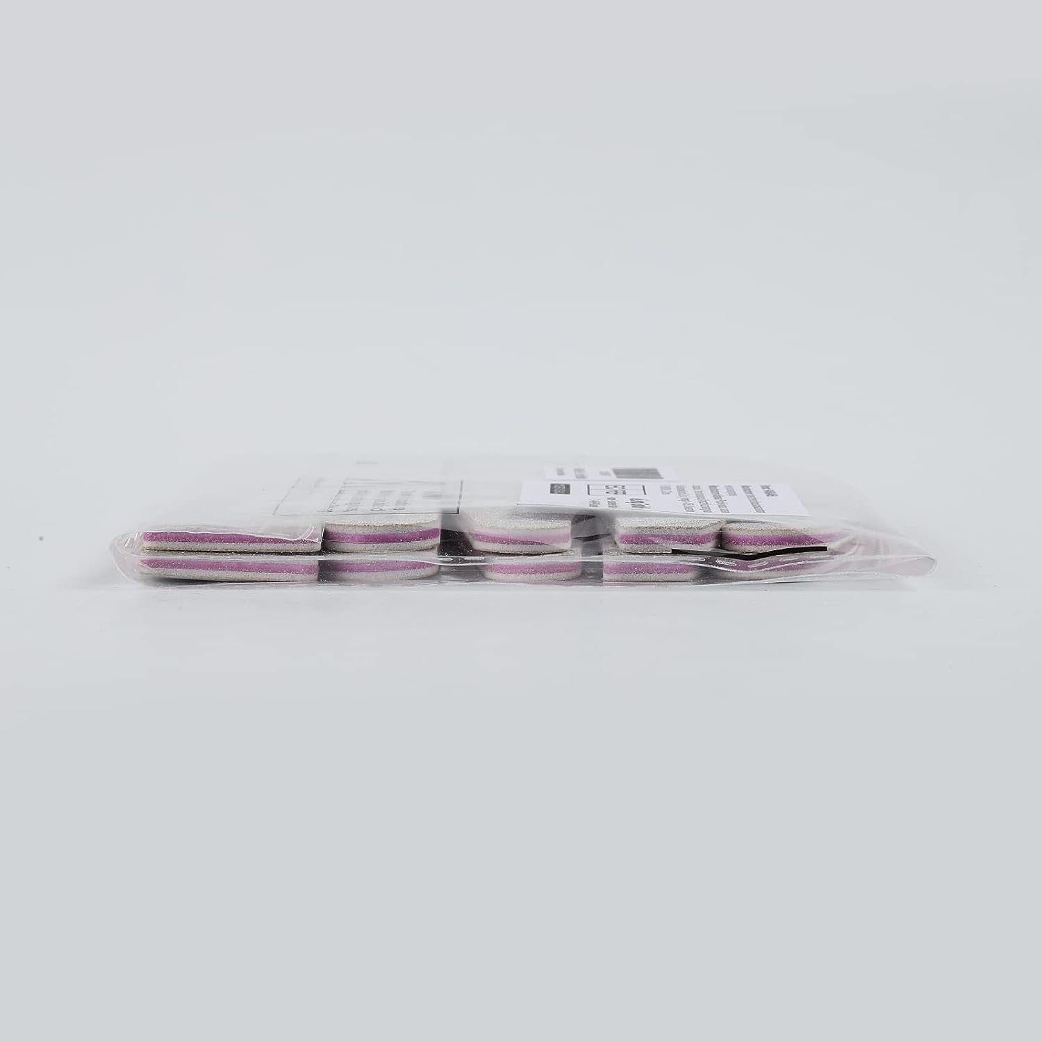 Gleevia 10Pcs Professional Nail Files Set - 100/180 Grit for Natural & Acrylic Nails - 5 Shape Manicure & Pedicure Kit for Home & Salon Use