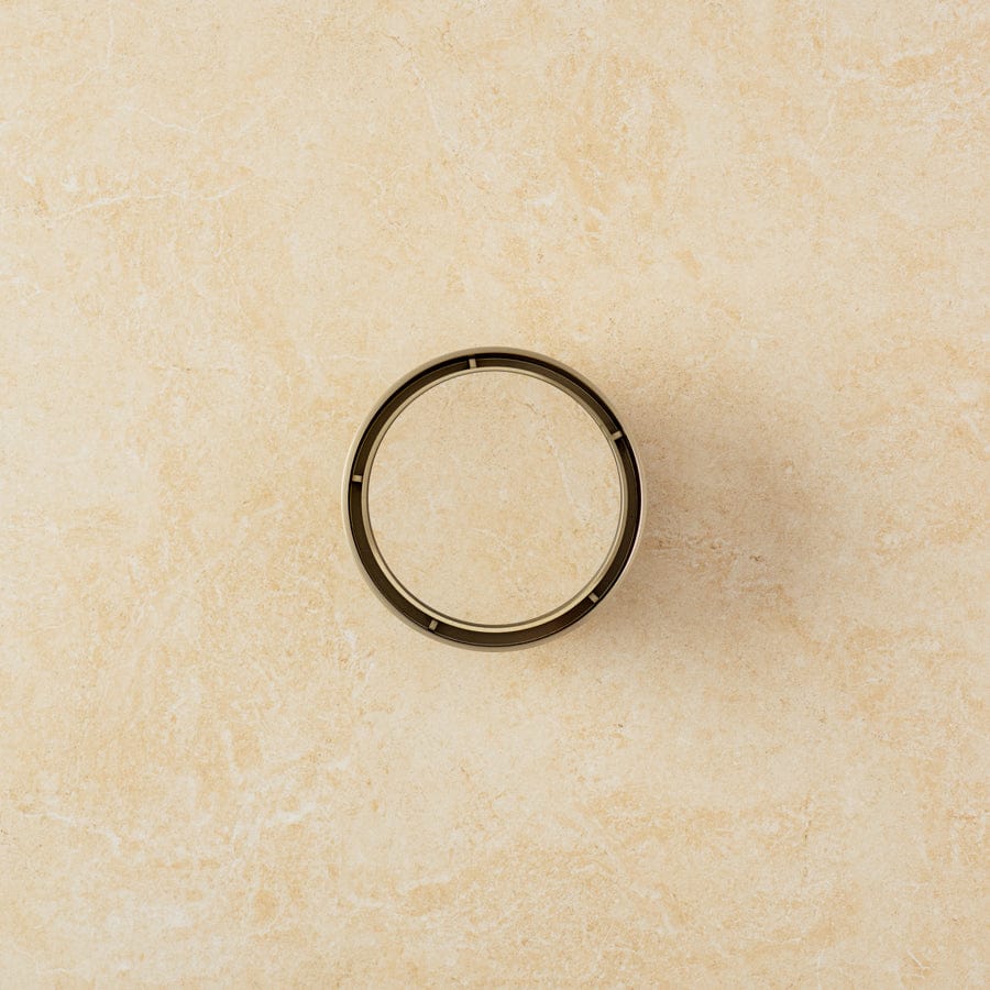Round Tile Insert Floor Drain - Warm Brushed Nickel Finish - Perfect for Bathroom, Shower & Laundry Room Floor Drainage
