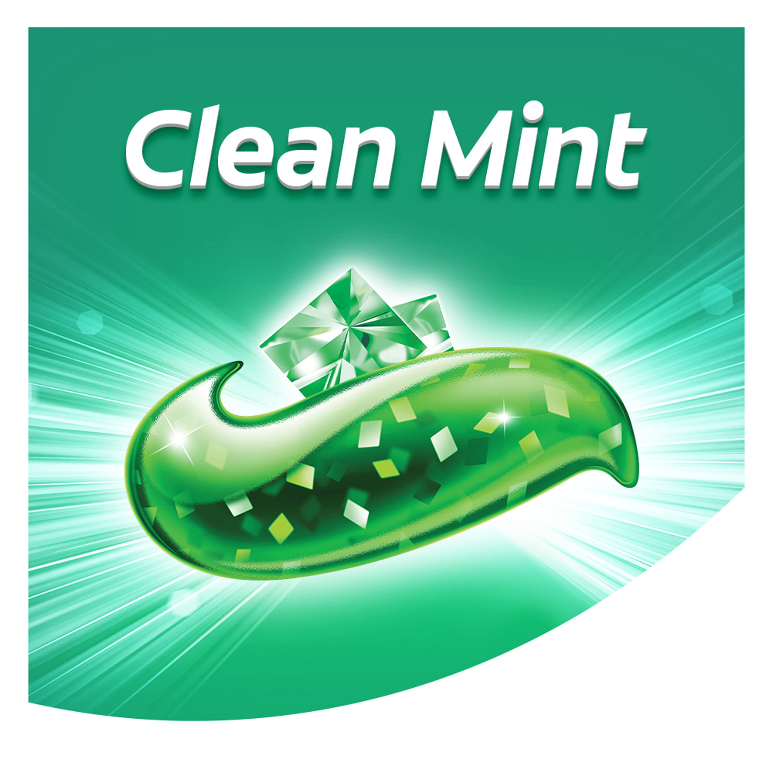 Colgate Max Fresh Whitening Toothpaste with Mini Strips - Clean Mint Flavor for Bad Breath, Cavity Protection & Teeth Whitening, 6.3oz (4-Pack) | Fresh Breath for Work, Dates & Daily Oral Care