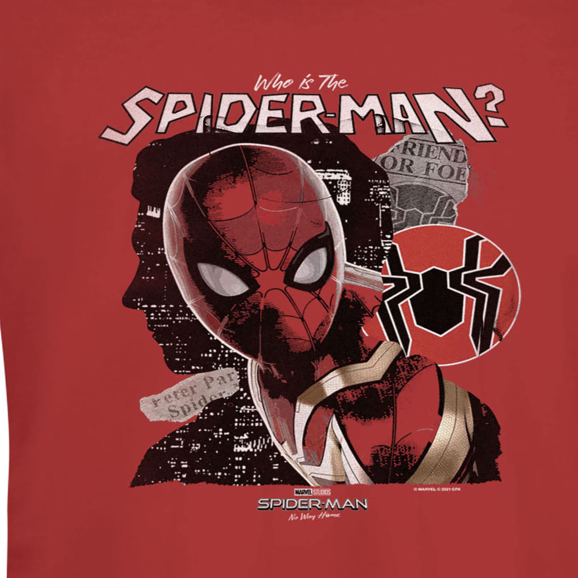 Marvel Spider-Man: No Way Home Graphic T-Shirt for Kids - Cool Superhero Costume Tee for Halloween, Cosplay & Everyday Wear