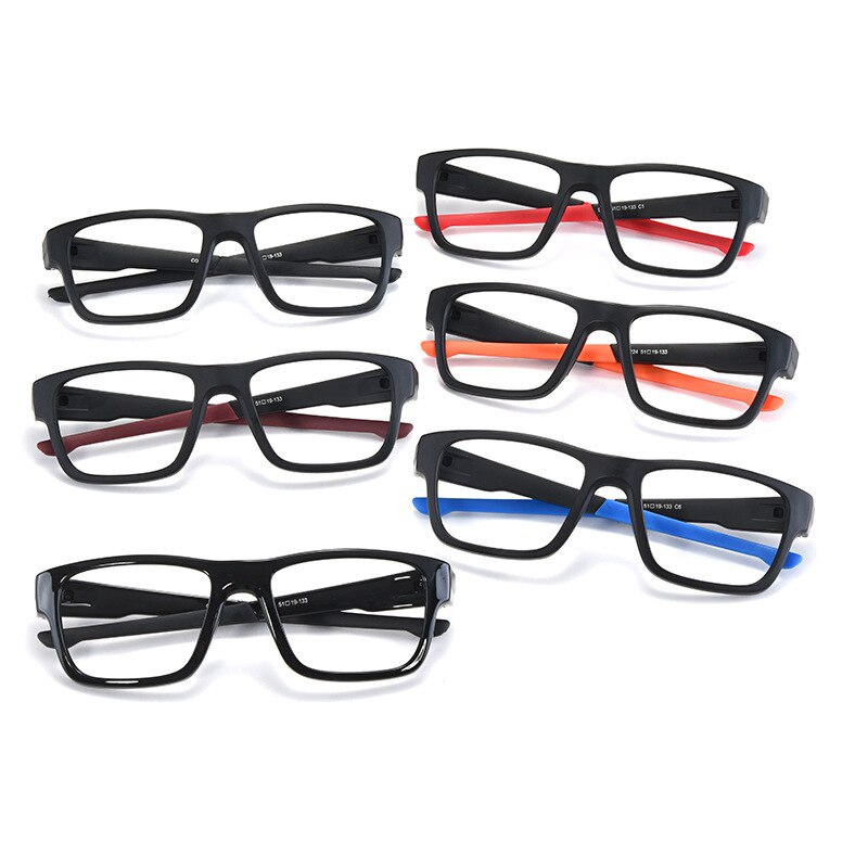 Bclear TR 90 Titanium Full Rim Sports Eyeglasses for Men - Lightweight & Durable Frame (Model ZT9224) - Perfect for Running, Cycling & Outdoor Activities