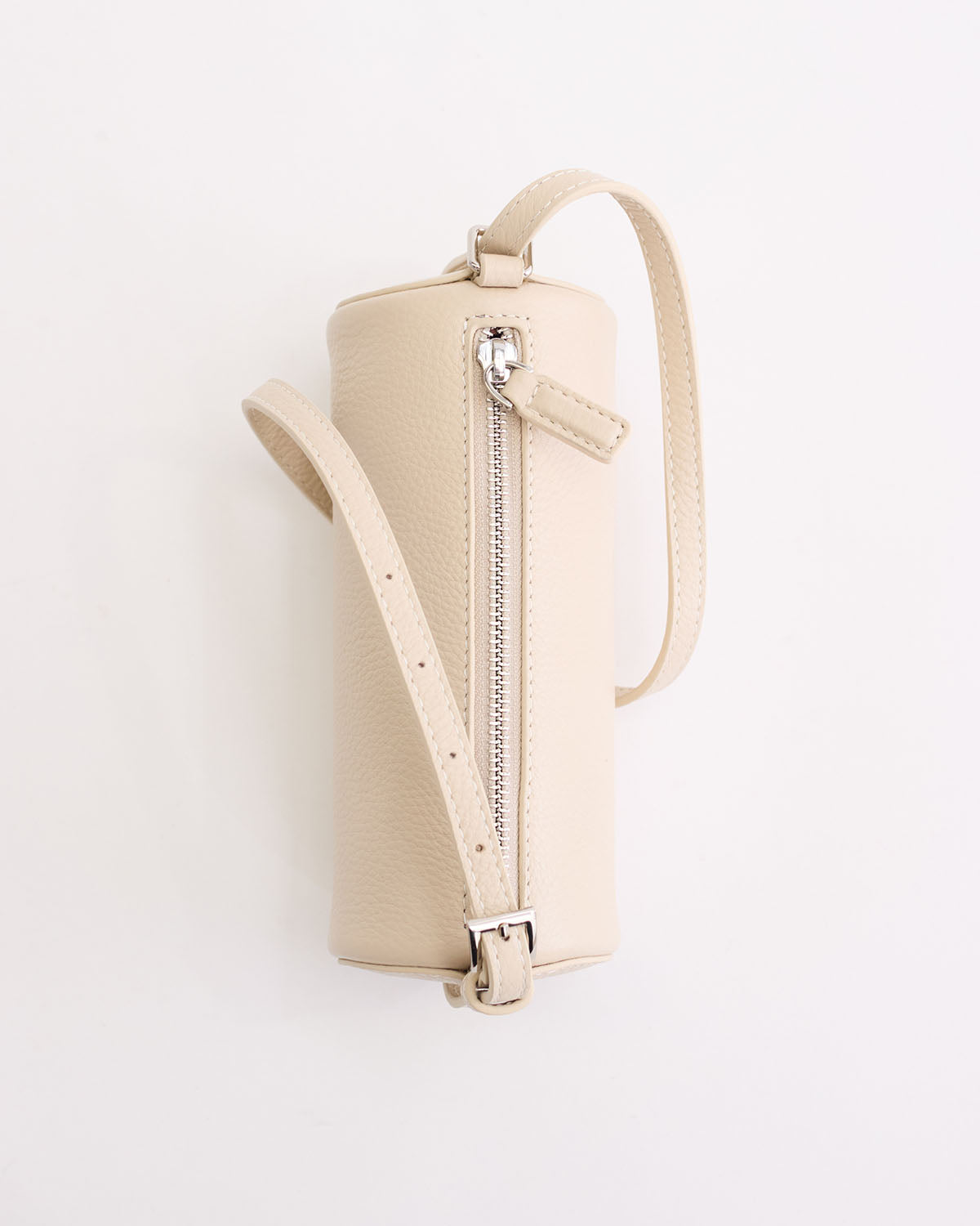 Romy Bag: Premium Oat Pebbled Leather Crossbody Purse for Women | Stylish & Durable Handbag for Work, Travel & Everyday Use