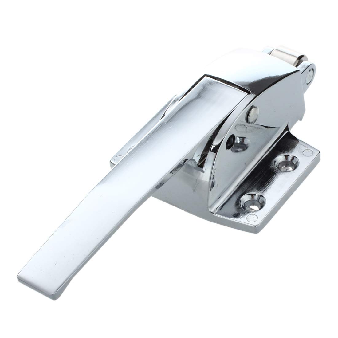 Stainless Steel Spring Loaded Freezer Door Handle Latch - Heavy Duty Walk-in Cooler Replacement Part for Commercial Refrigerators & Cold Storage Rooms