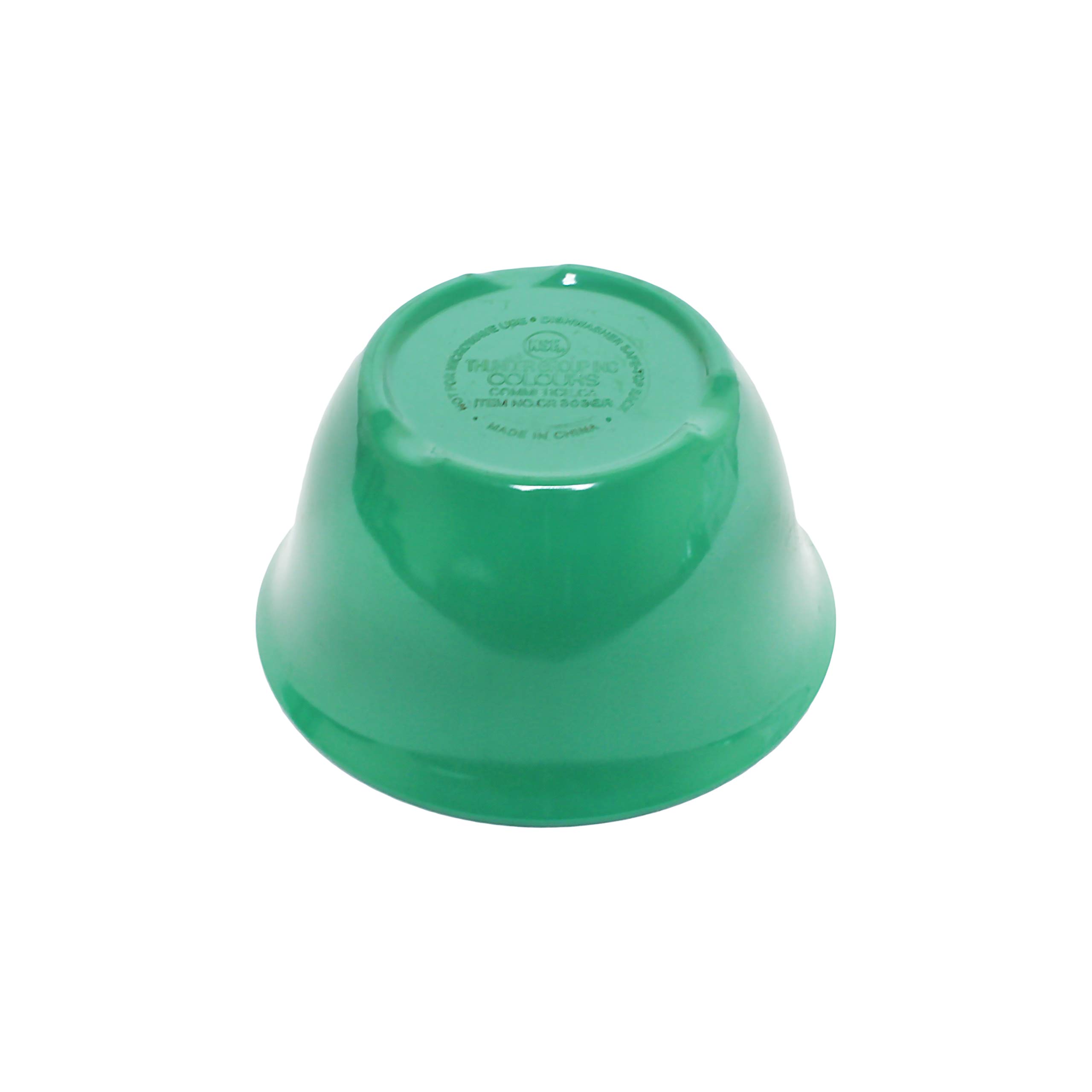 Premium Green Melamine Bouillon Cups - 4 Inch, 7 Oz (Set of 12) | Durable & Lightweight Dinnerware for Restaurants, Picnics, and Outdoor Dining