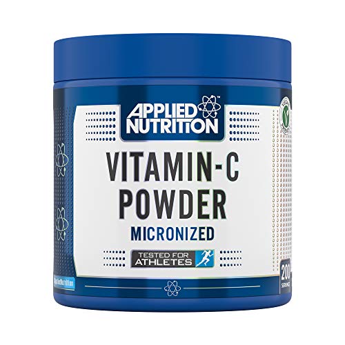 Applied Nutrition Vitamin C Powder 200g - Immune Support & Antioxidant Boost - Perfect for Daily Wellness, Smoothies & Immune System Defense