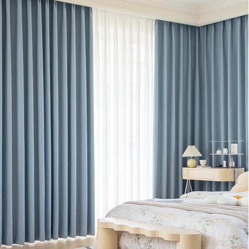 Alice Japandi Style Curtain Swatch Samples - Minimalist Neutral Fabric Swatches for Window Treatments - Perfect for Boho, Scandinavian & Japandi Home Decor
