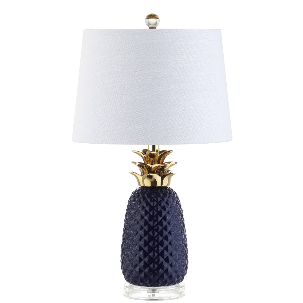Modern Pineapple Ceramic LED Table Lamp - 23