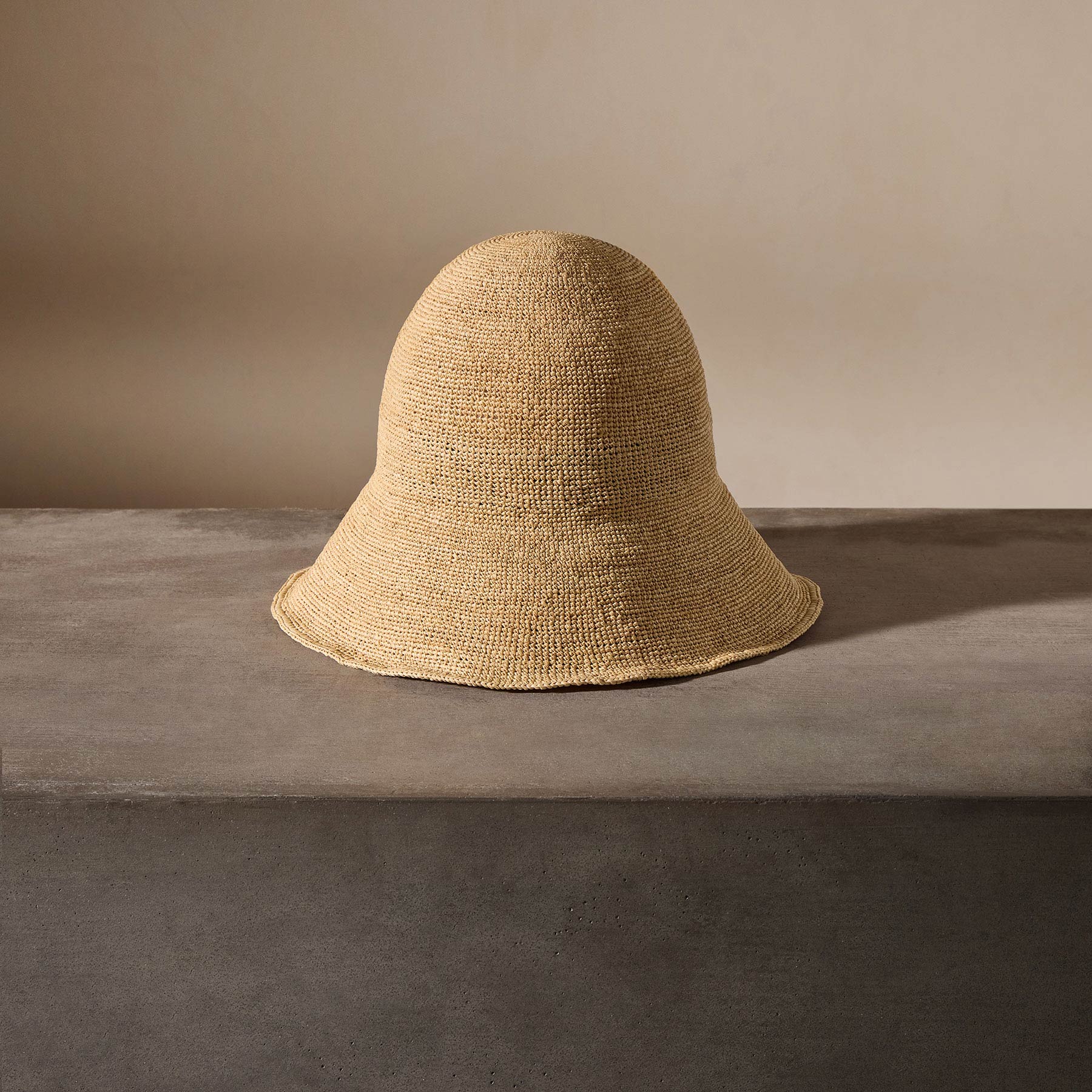 Janessa Leone Teagan Natural Wool Fedora Hat for Women - Stylish Wide Brim Sun Hat for Outdoor, Beach, and Summer Fashion