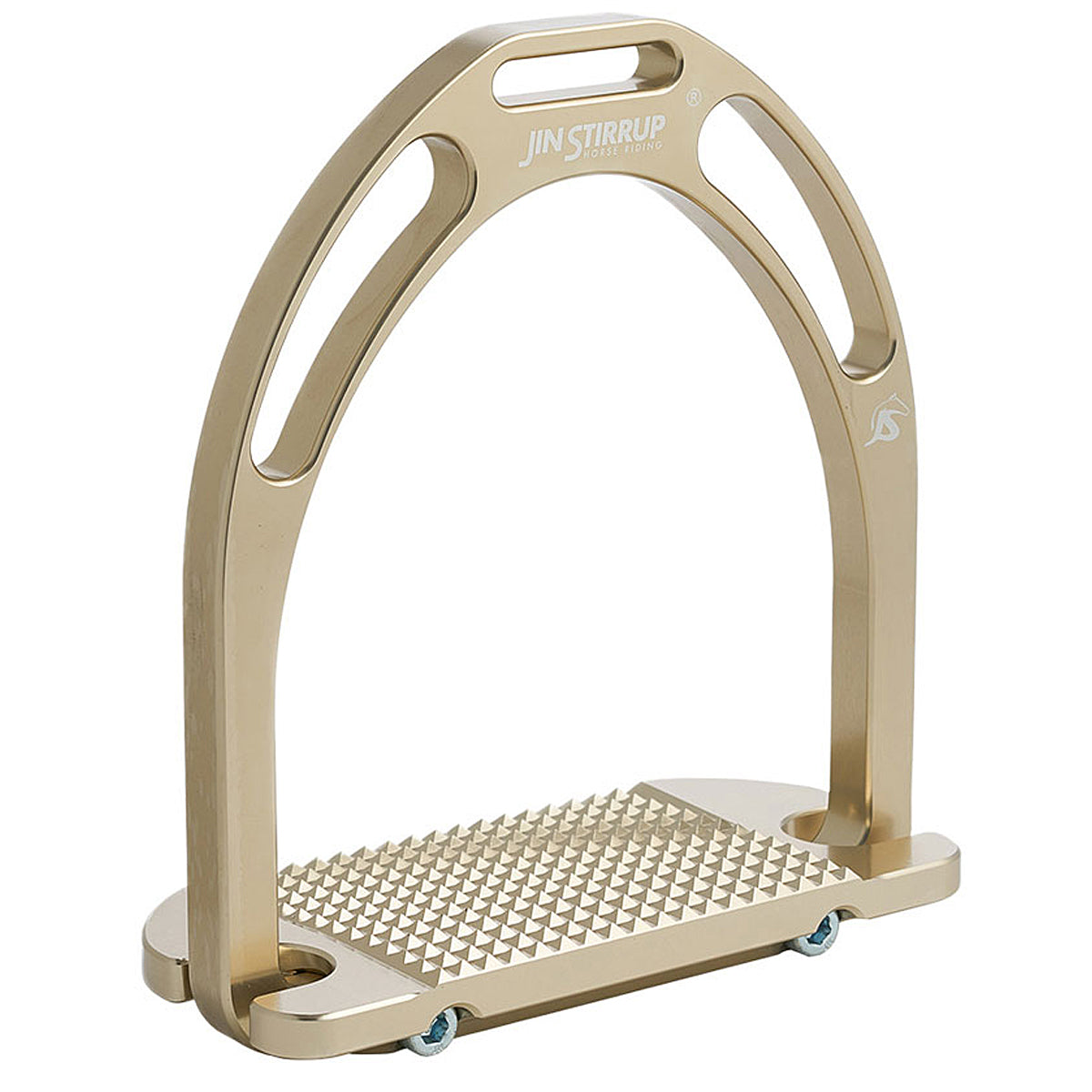 Jin Original Stainless Steel Stirrup Irons for Equestrian Riding - Durable Horse Riding Equipment for English & Western Saddles | Perfect for Trail Riding, Dressage & Show Jumping